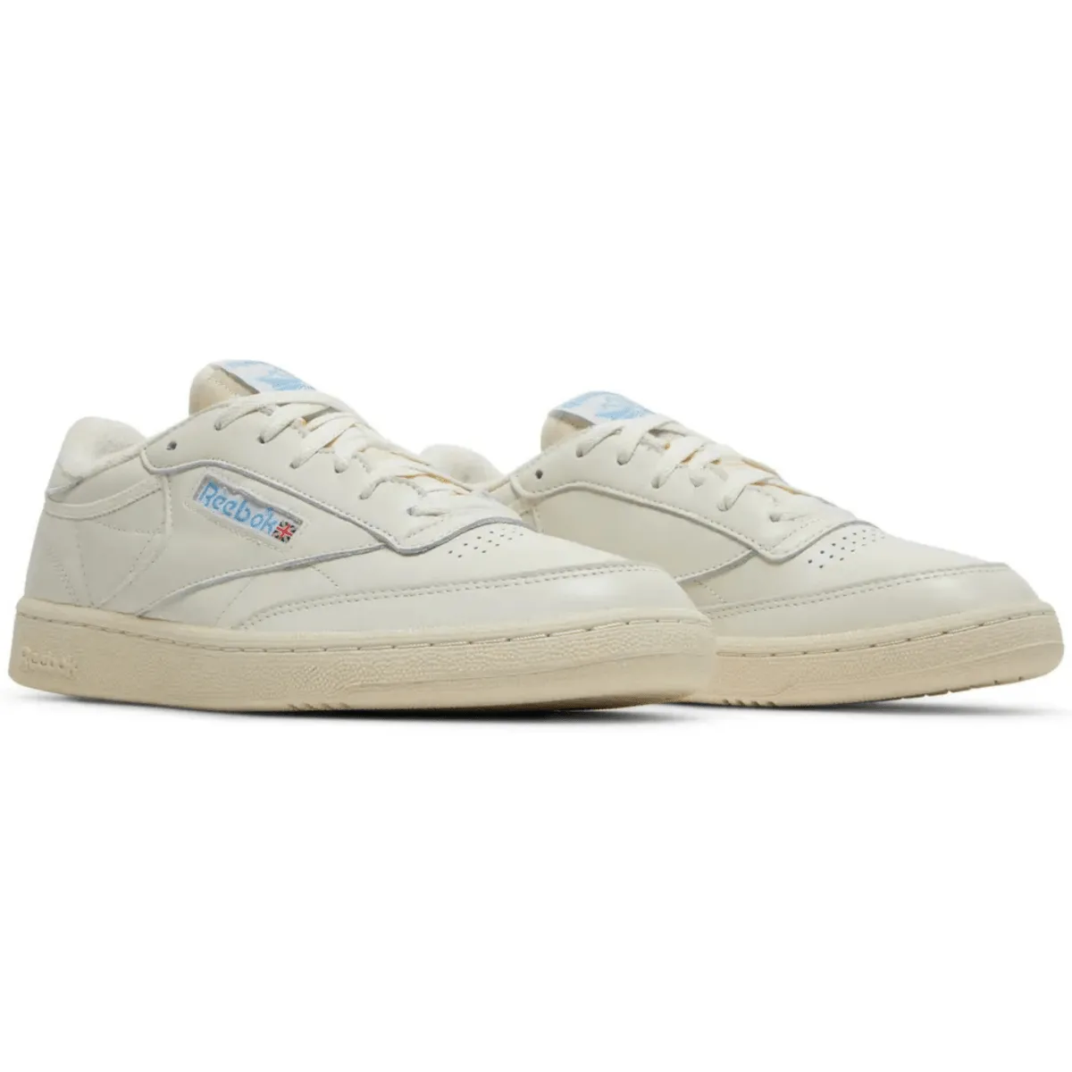 Reebok Club C 85 Vintage pour Homme Craie/Albâtre/Bleu Essentiel