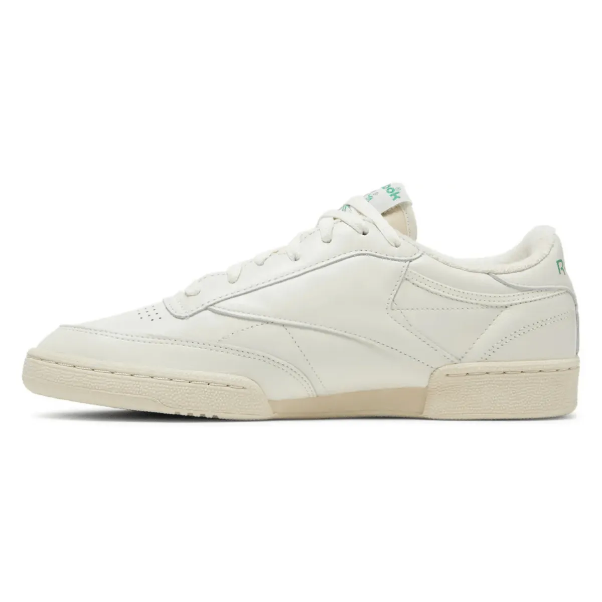 Reebok Club C 85 Vintage pour Homme Craie/Blanc Papier/Vert Glen