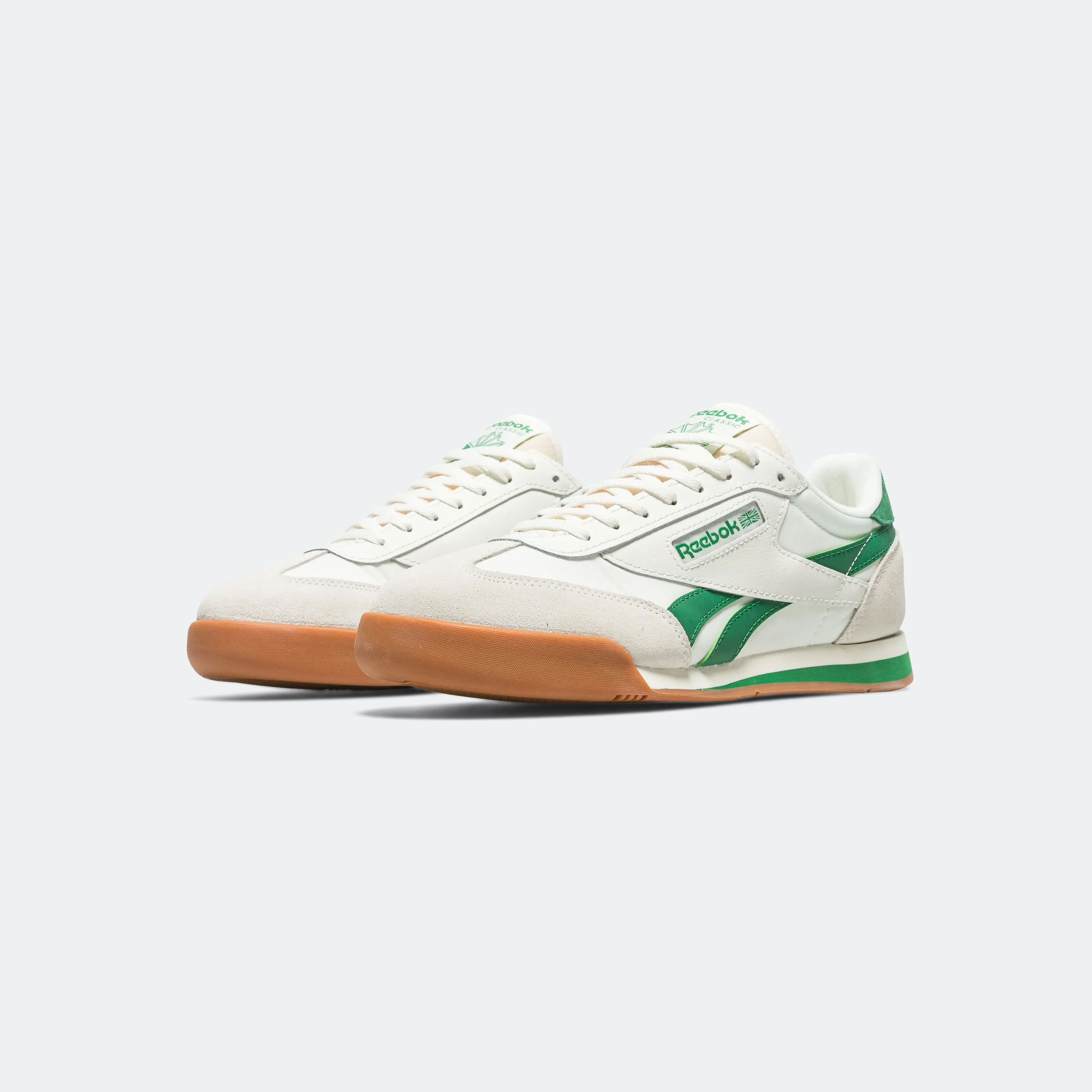 Chaussures Reebok Campio XT - Craie/Vert/Gomme