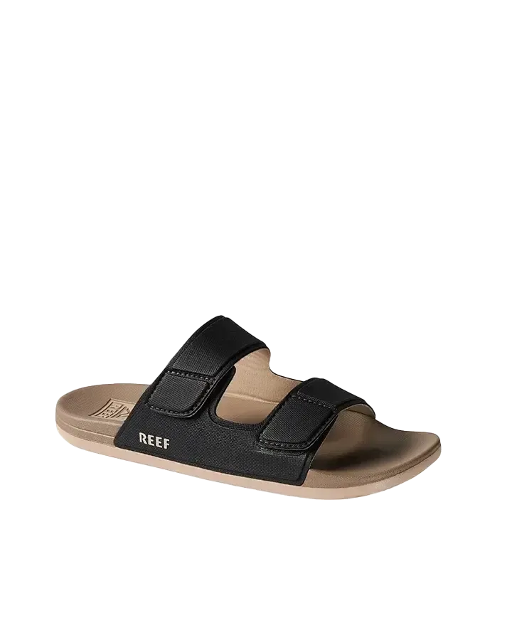 Sandales Reef Shoes Cushion Tradewind en Noir et Fossil