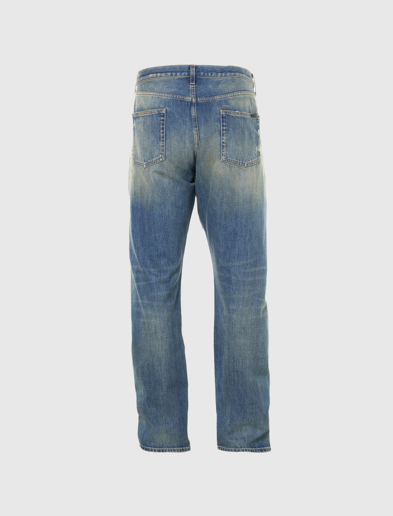 PANTALON DÉTENDU À TAILLE MOYENNE Vêtements SAINT LAURENT