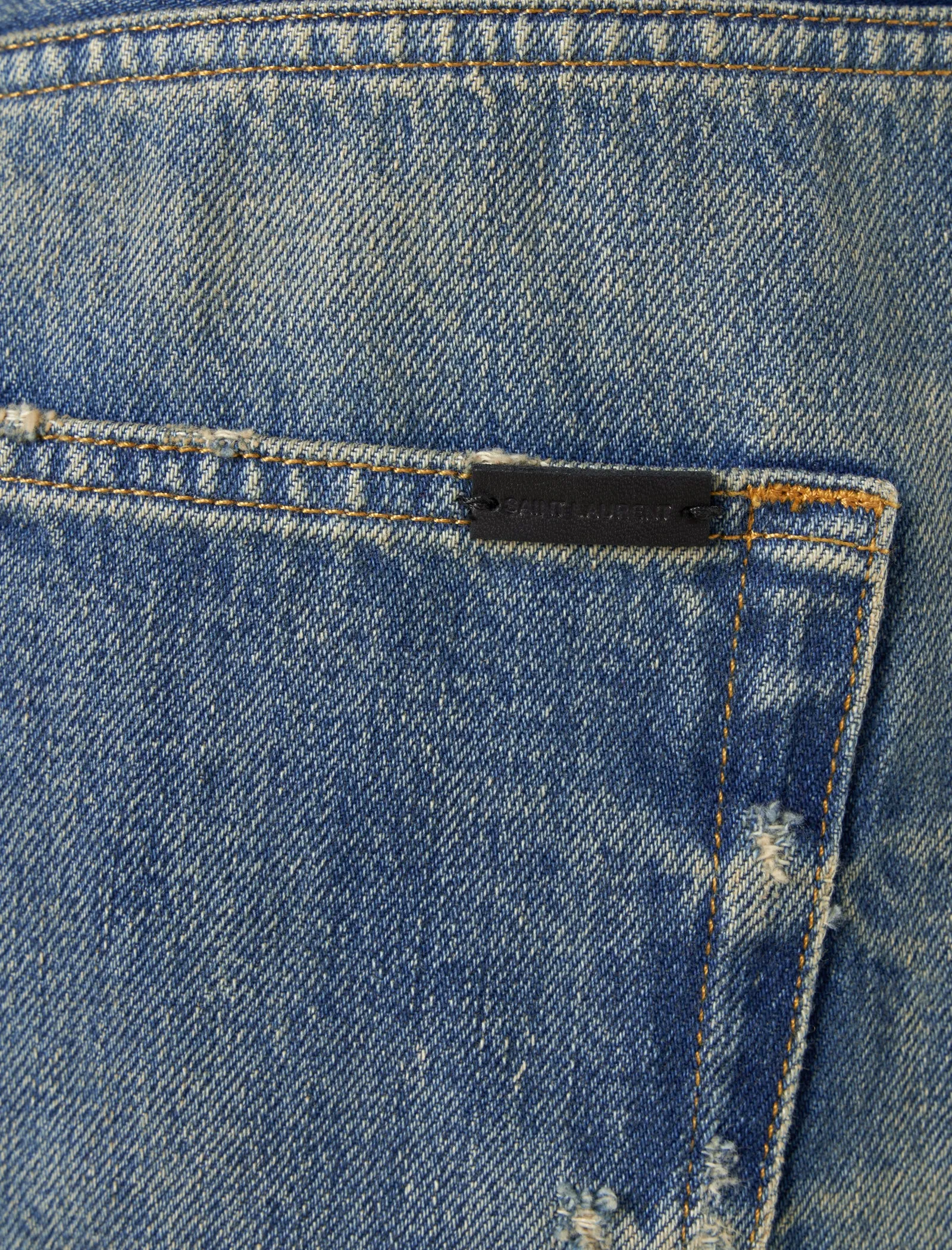 PANTALON DÉTENDU À TAILLE MOYENNE Vêtements SAINT LAURENT