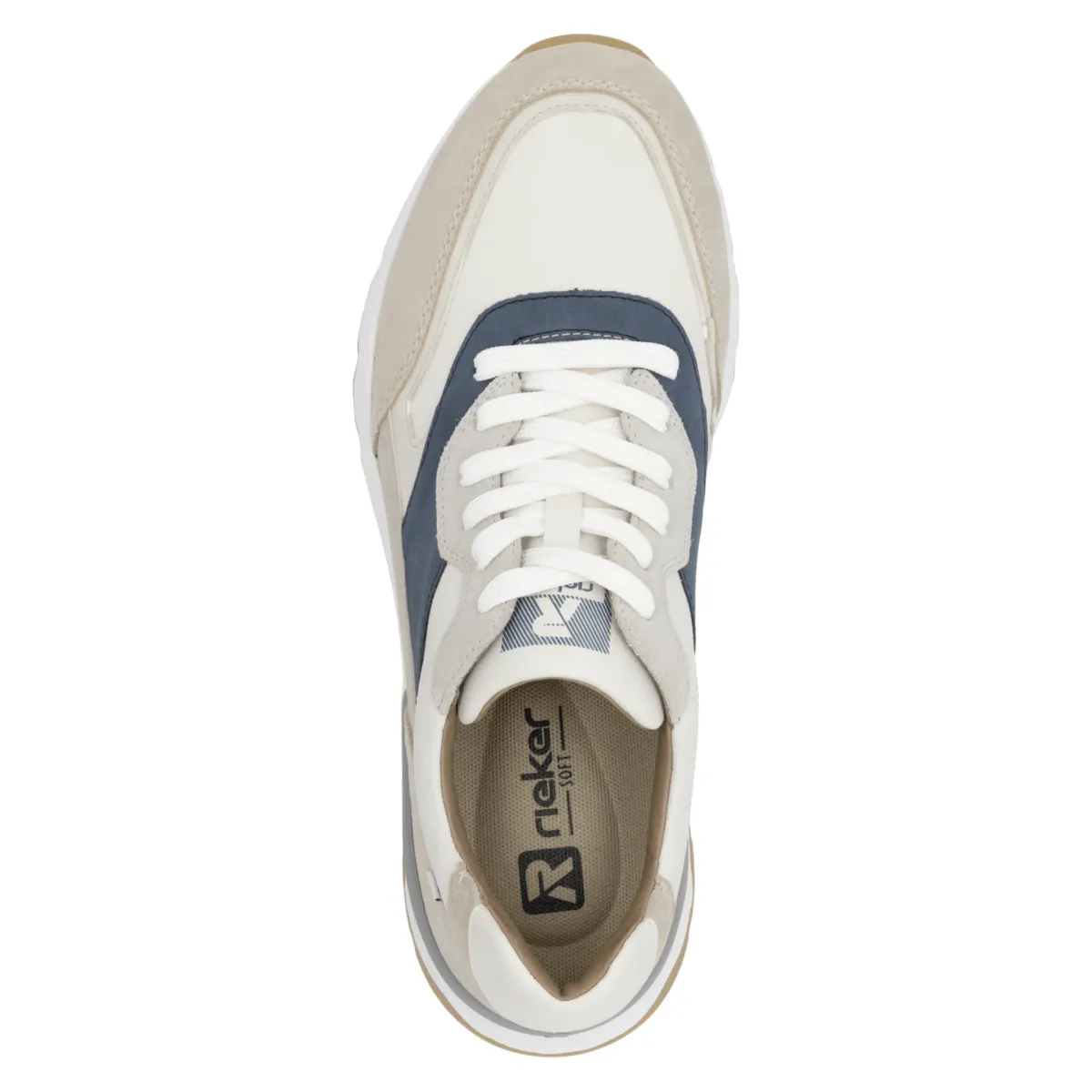 Rieker Hommes U0906-81 Zed Argile/Crème/Blanc Cassé/Jeans/Gingembre/Quartz