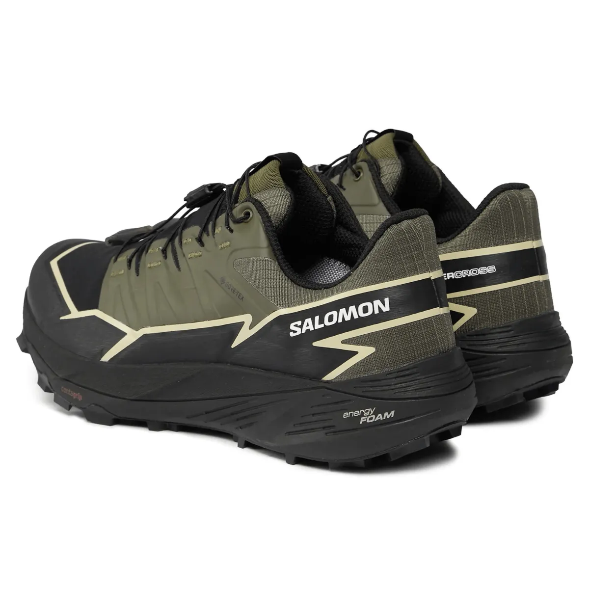 Salomon Thundercross Gore-Tex pour Homme - Vert Olive Nuit/Noir/Luzerne