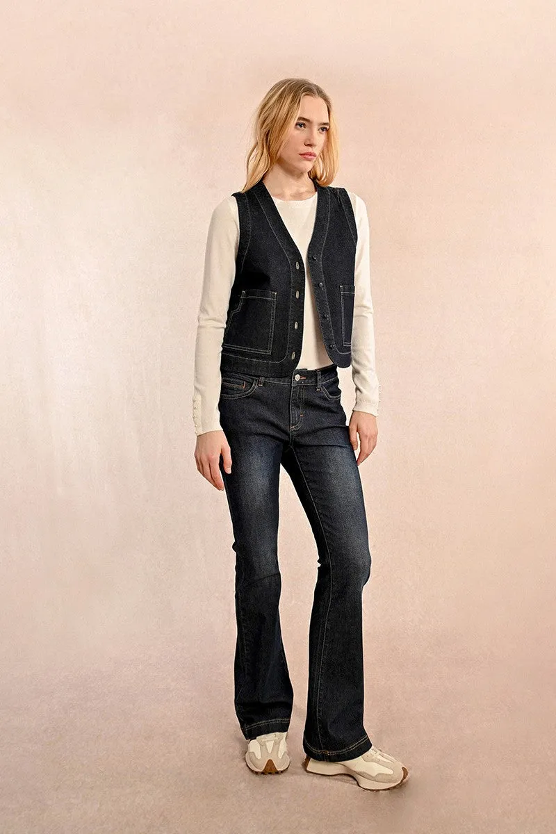 Veste en denim Sawyer