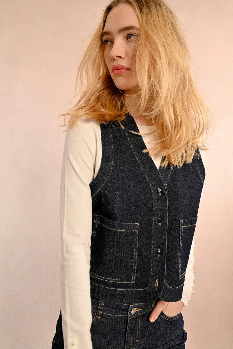Veste en denim Sawyer