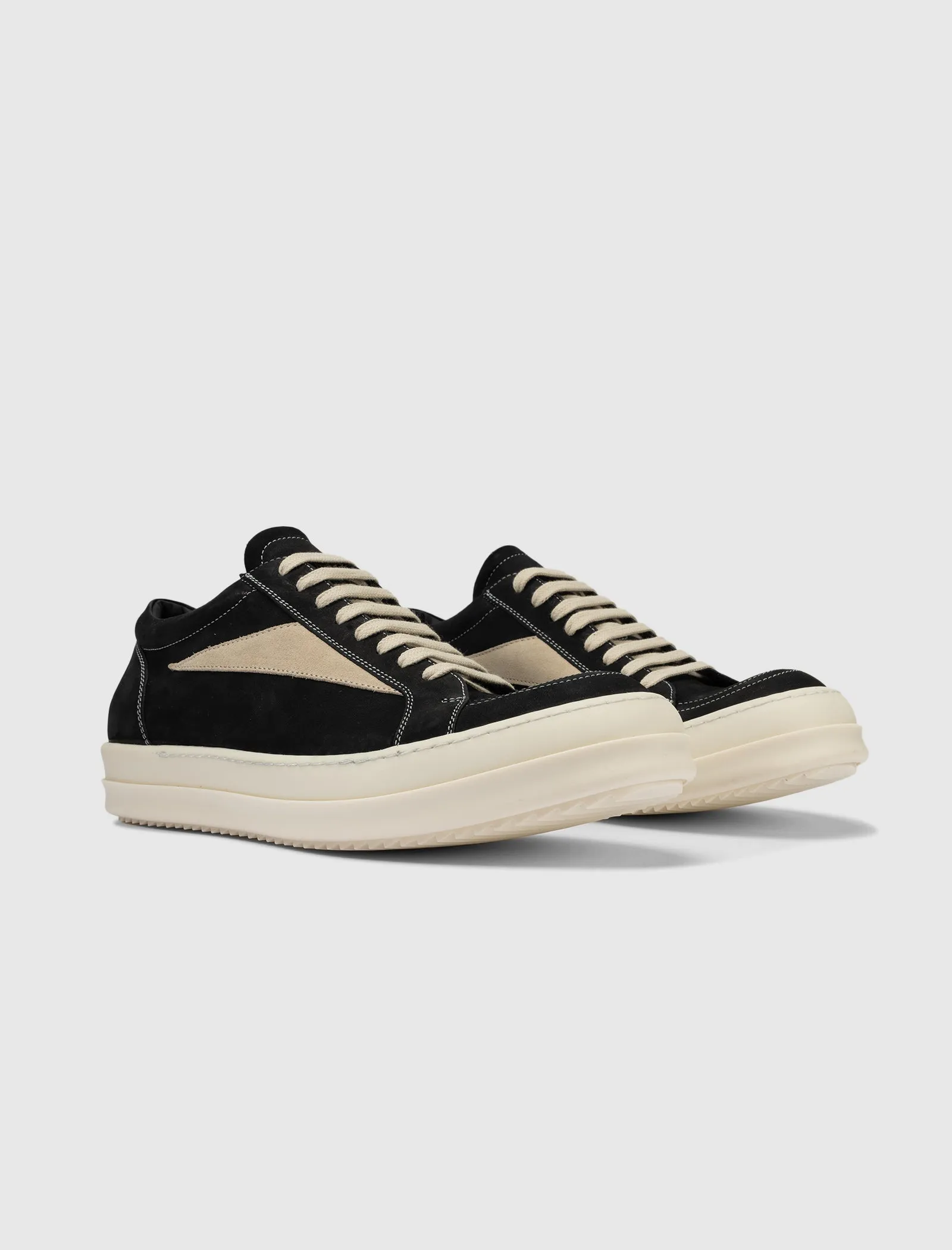BASKETS VINTAGE EN CUIR SCARPE Vêtements RICK OWENS