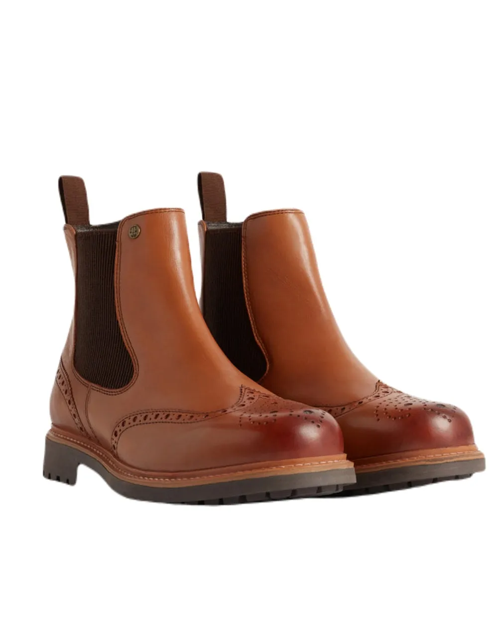 Chaussures de Chasse Bottes en Caoutchouc Hunter pour Hommes Bottes Dealer Brogue Cawdor