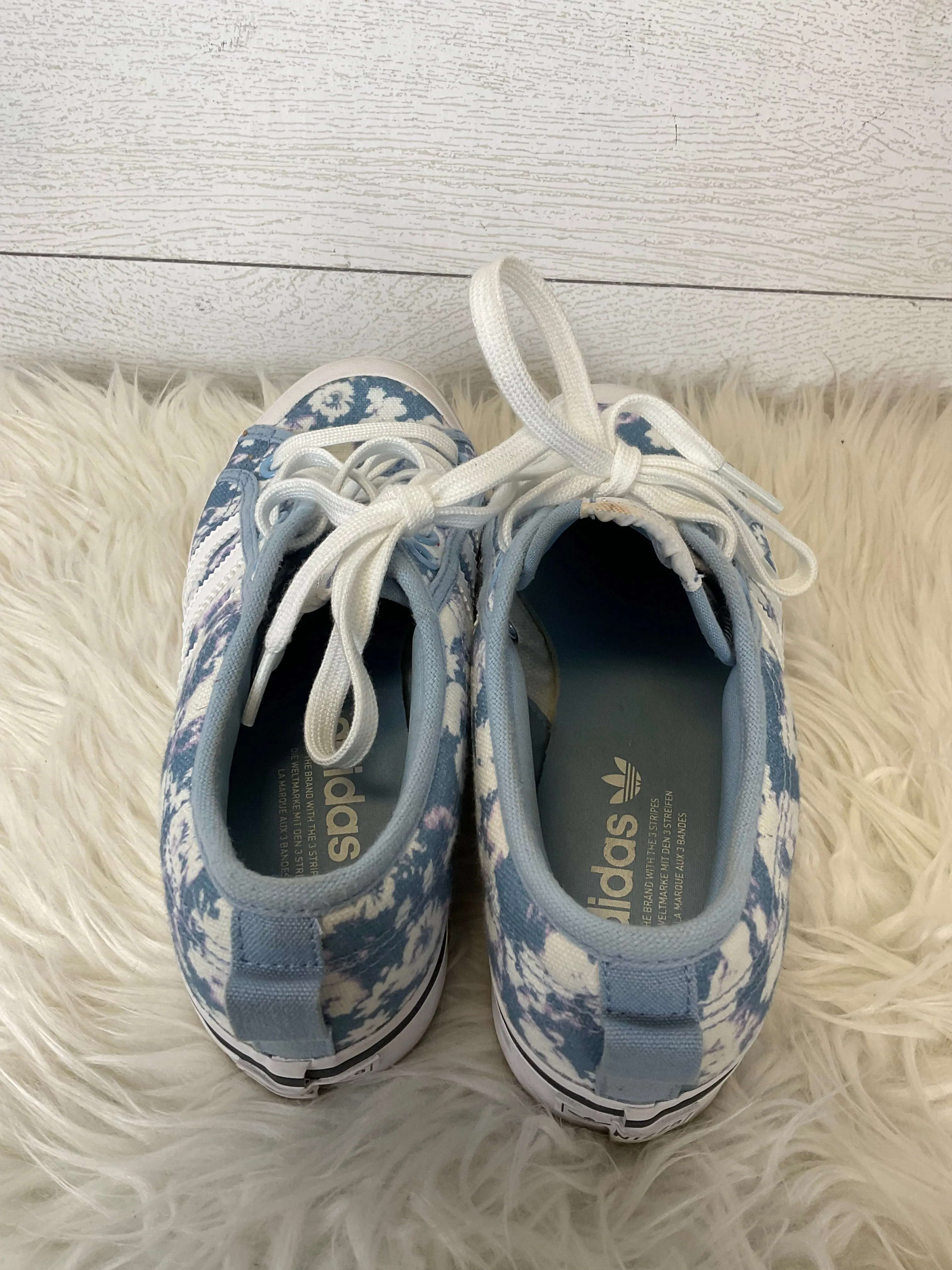Chaussures Sneakers Adidas en bleu, Taille : 8.5