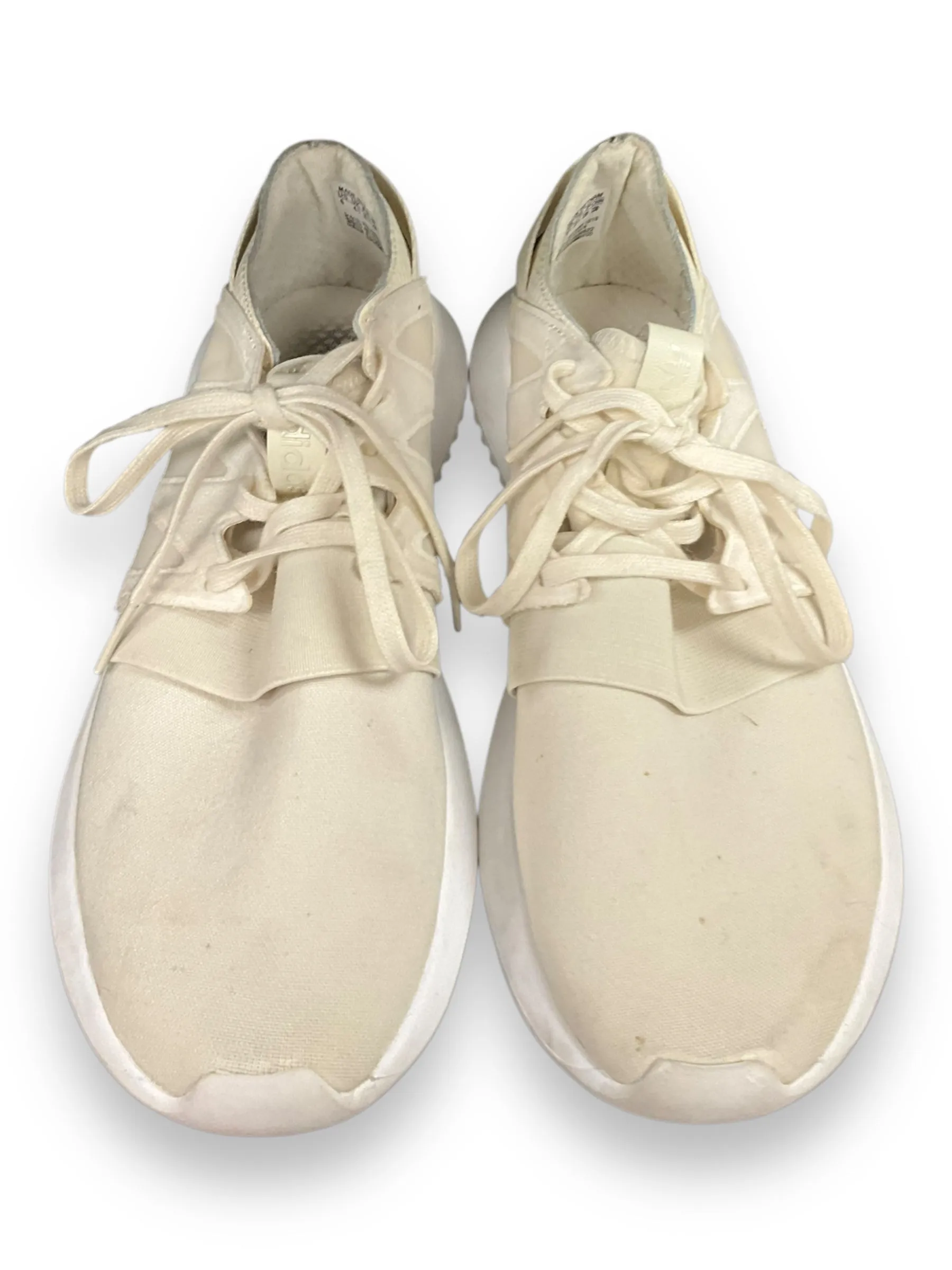 Chaussures Sneakers par Adidas en ivoire, Taille : 6