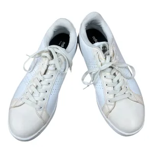 Chaussures Sneakers par Adidas en rose et blanc, Taille : 10
