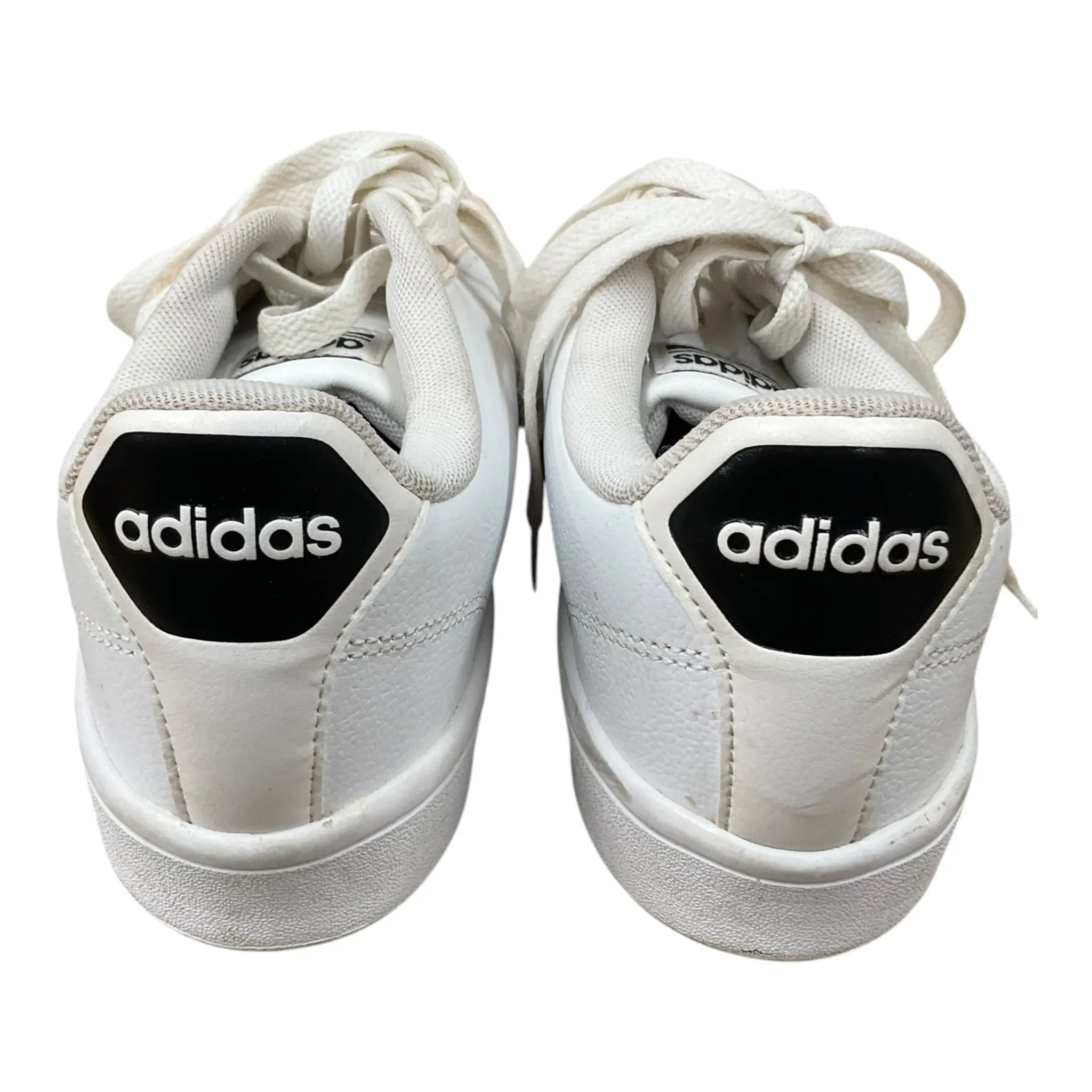 Chaussures Sneakers par Adidas en rose et blanc, Taille : 10