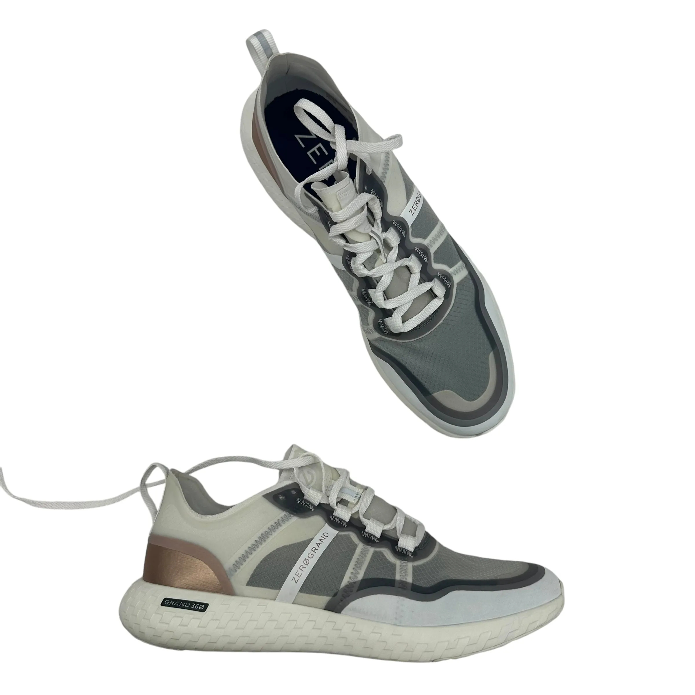 Chaussures Sneakers par Cole-Haan en crème, Taille : 9