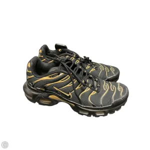 Chaussures Sneakers par Nike en Noir et Marron, Taille : 8