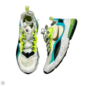Chaussures Sneakers Nike en Bleu & Vert, Taille : 8