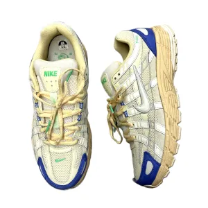 Chaussures Sneakers Nike en Bleu & Beige, Taille : 11