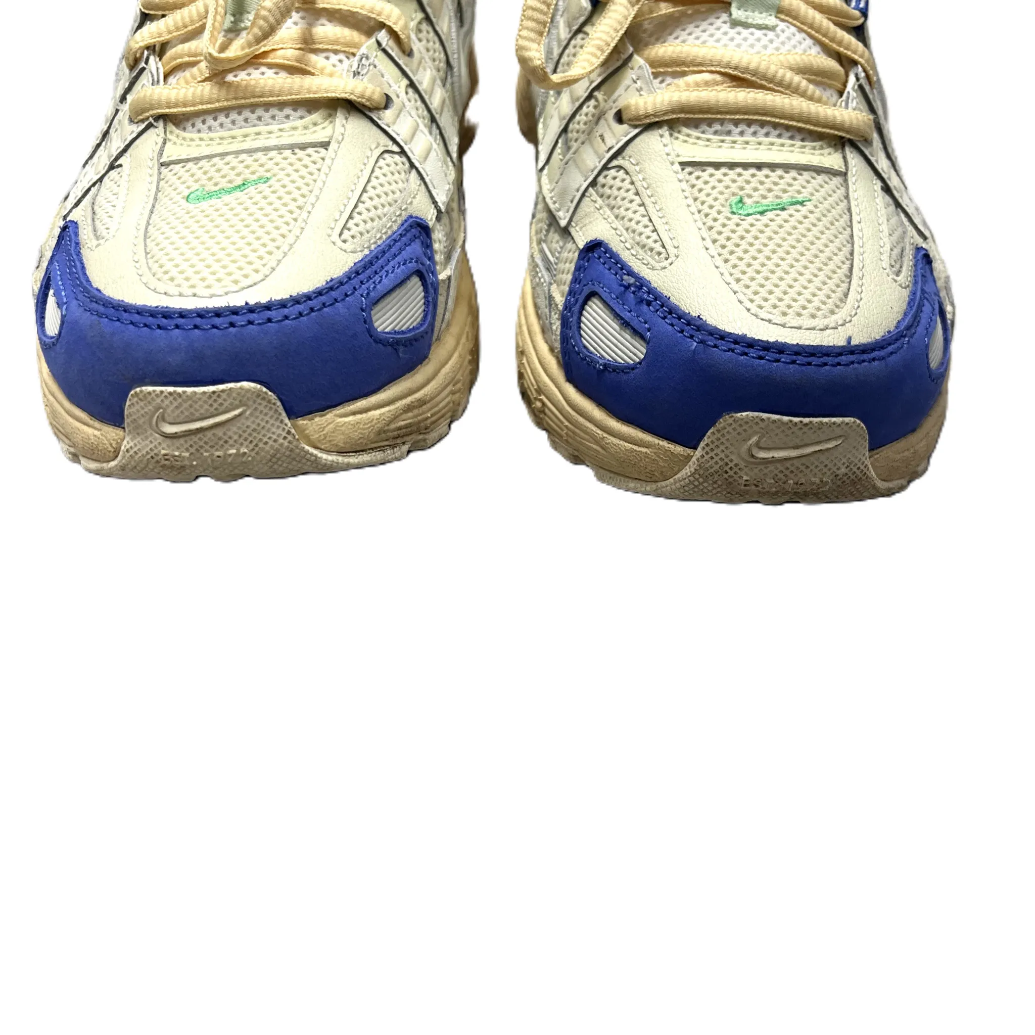 Chaussures Sneakers Nike en Bleu & Beige, Taille : 11