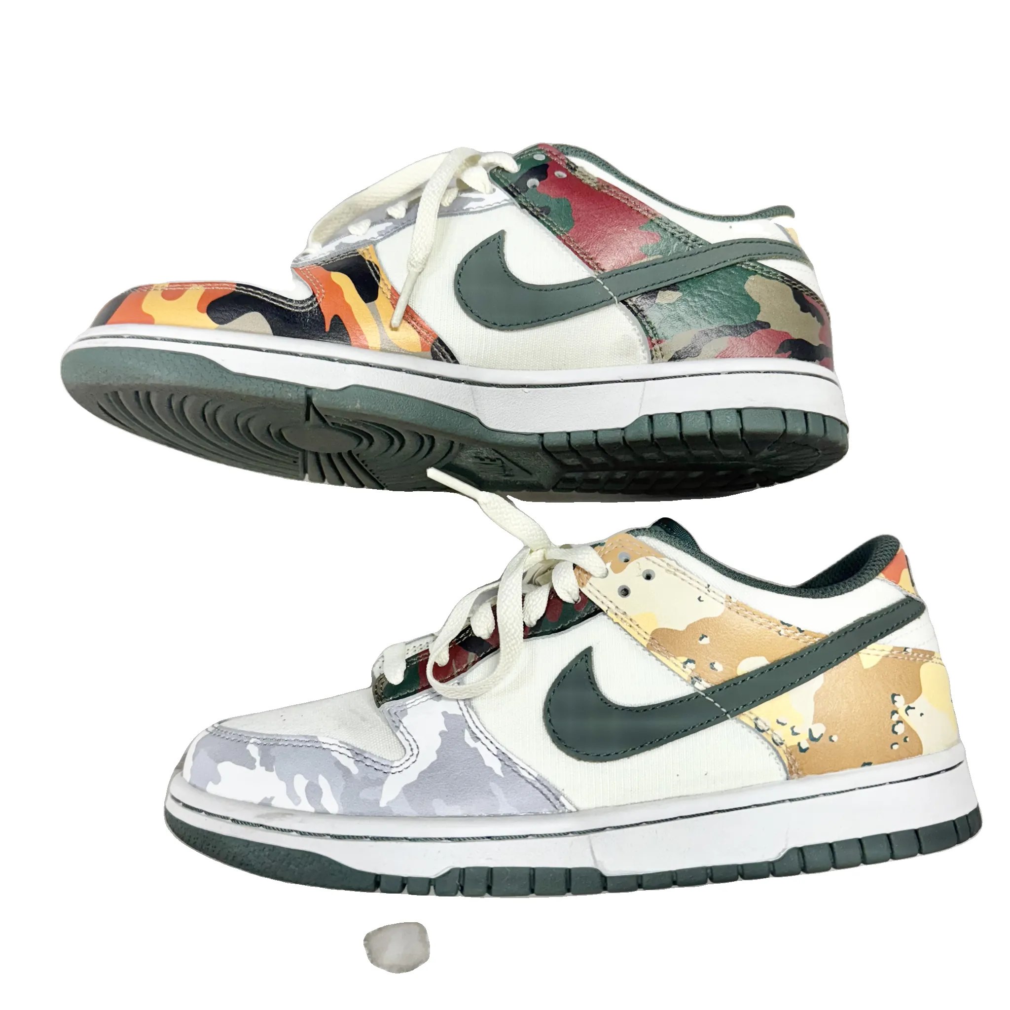 Chaussures Sneakers par Nike en impression camouflage, Taille : 8