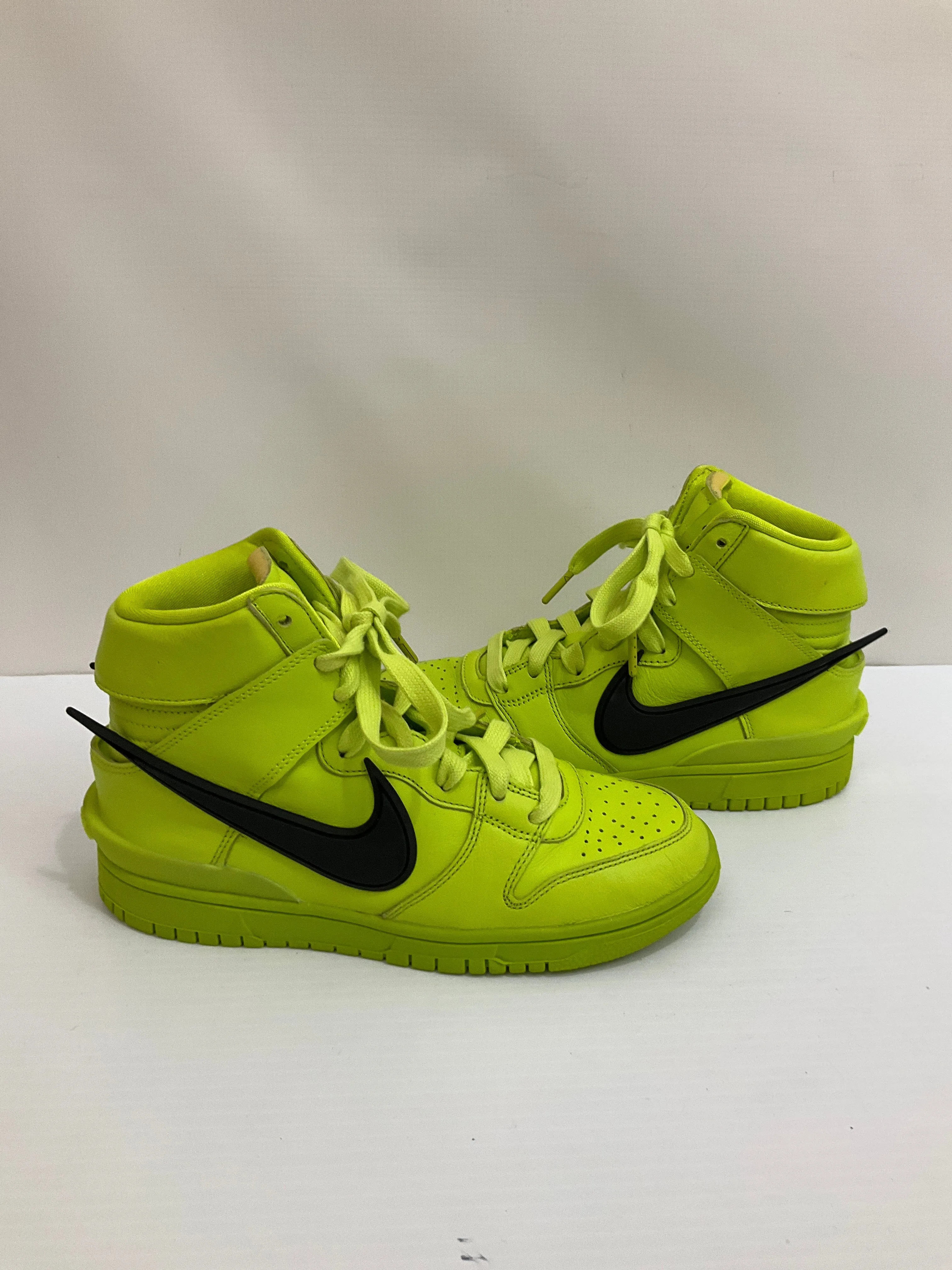 Chaussures Sneakers Nike en vert, Taille : 7