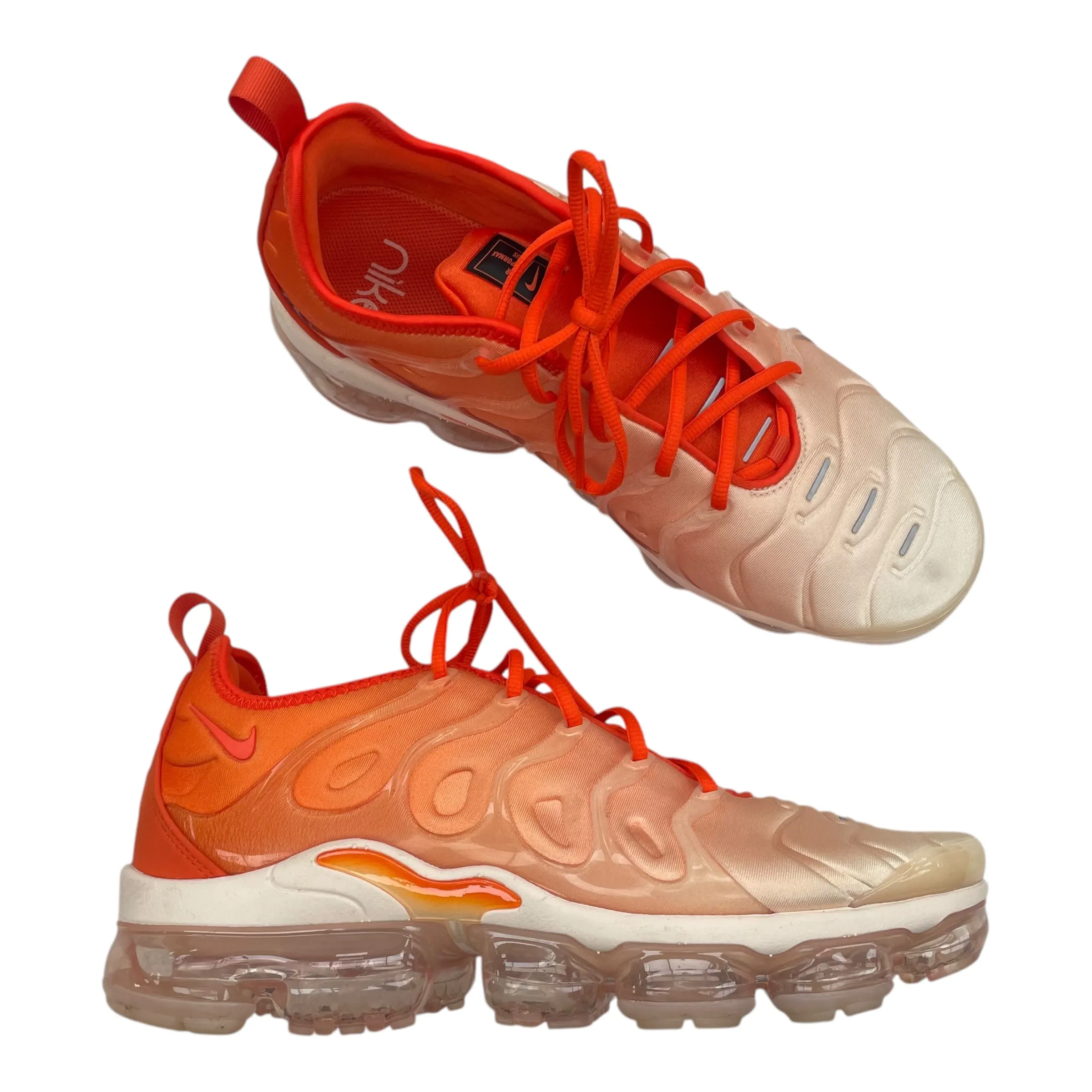 Chaussures Sneakers Nike en orange, Taille : 12