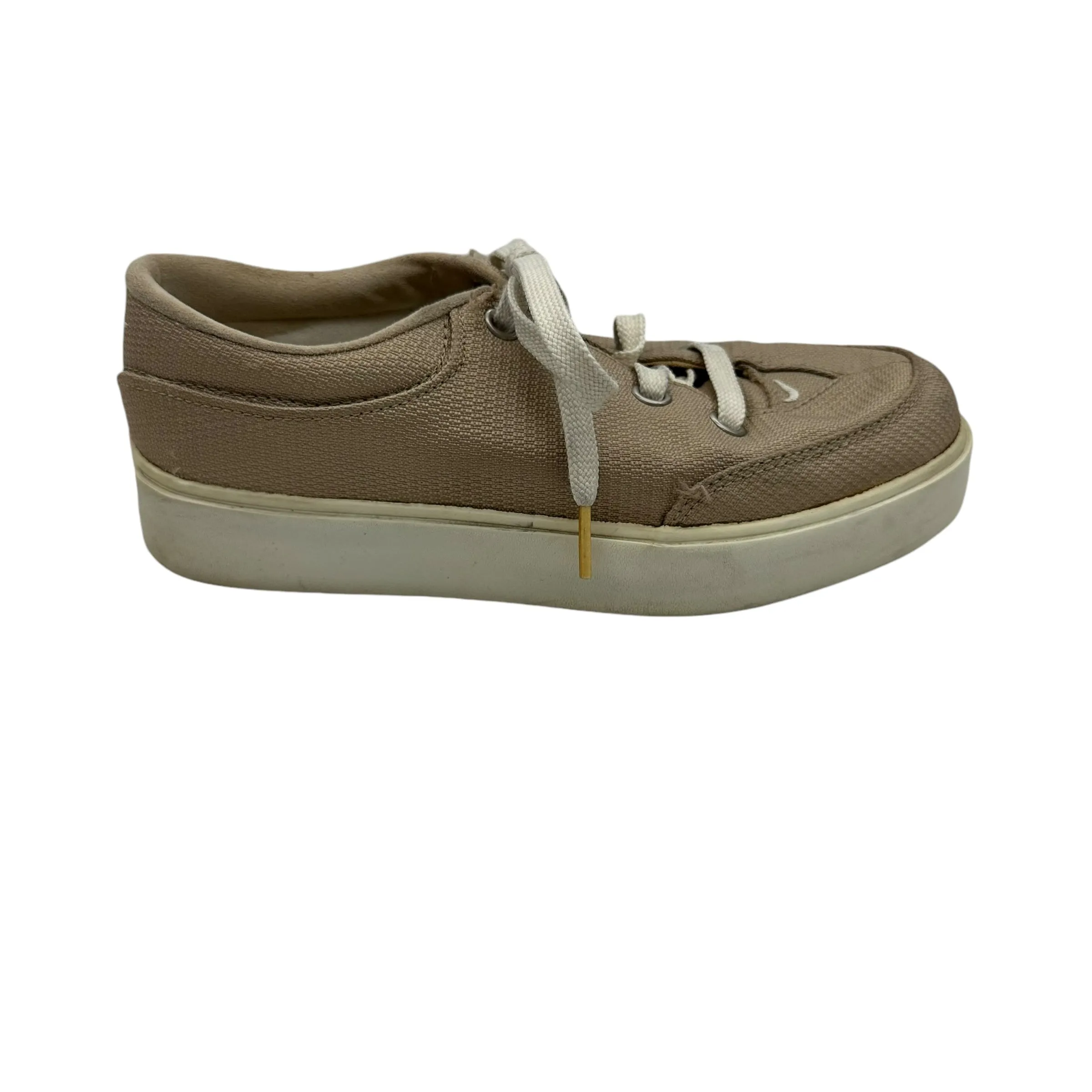 Chaussures Sneakers par Nike en couleur beige, Taille : 6.5