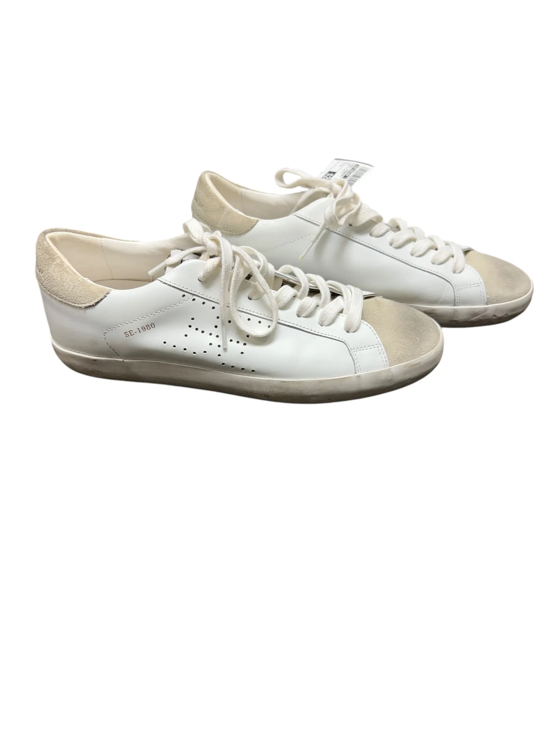 Chaussures Sneakers Par Sam Edelman En Gris & Blanc, Taille : 8