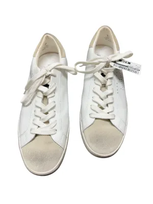 Chaussures Sneakers Par Sam Edelman En Gris & Blanc, Taille : 8