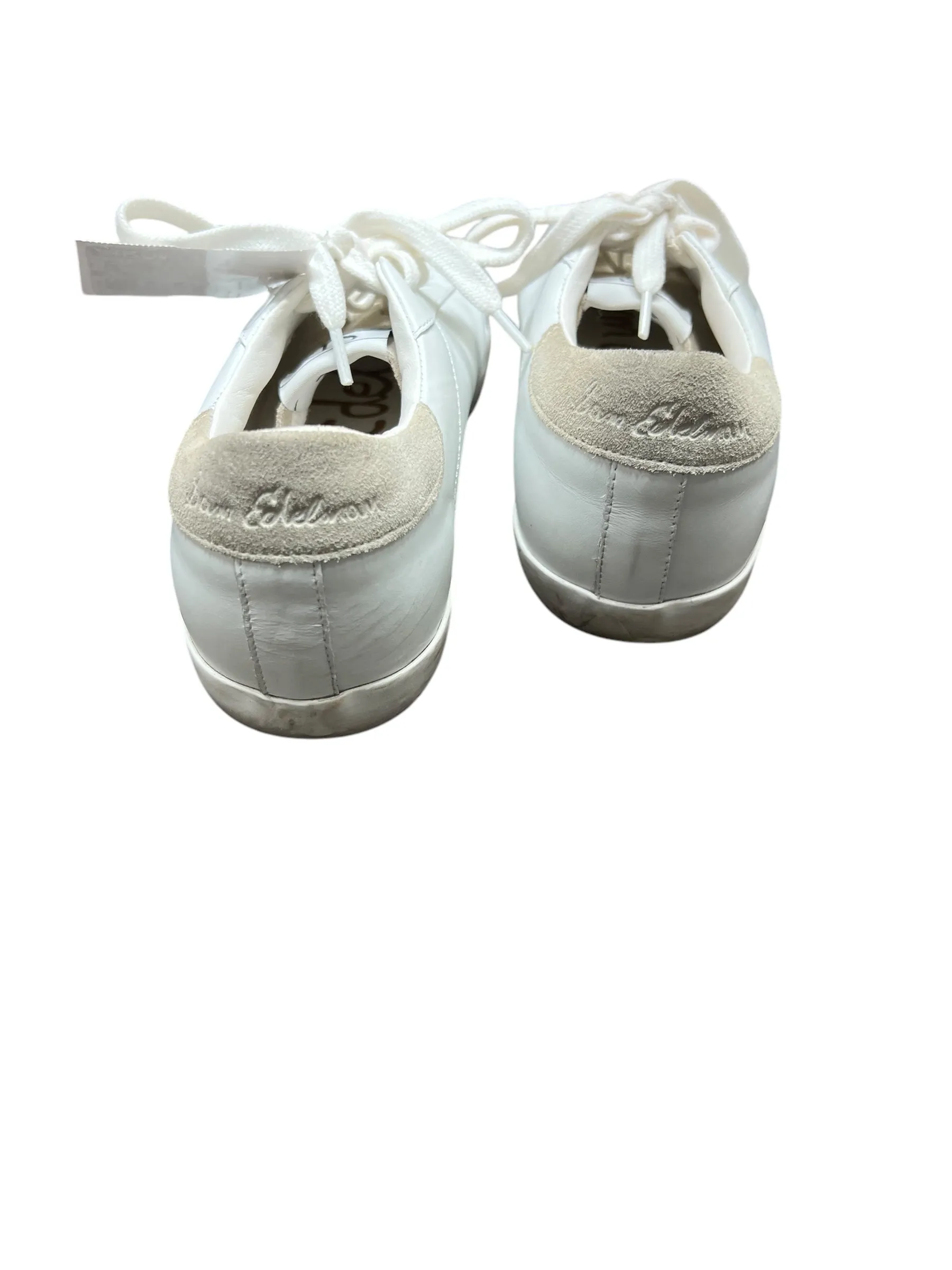 Chaussures Sneakers Par Sam Edelman En Gris & Blanc, Taille : 8