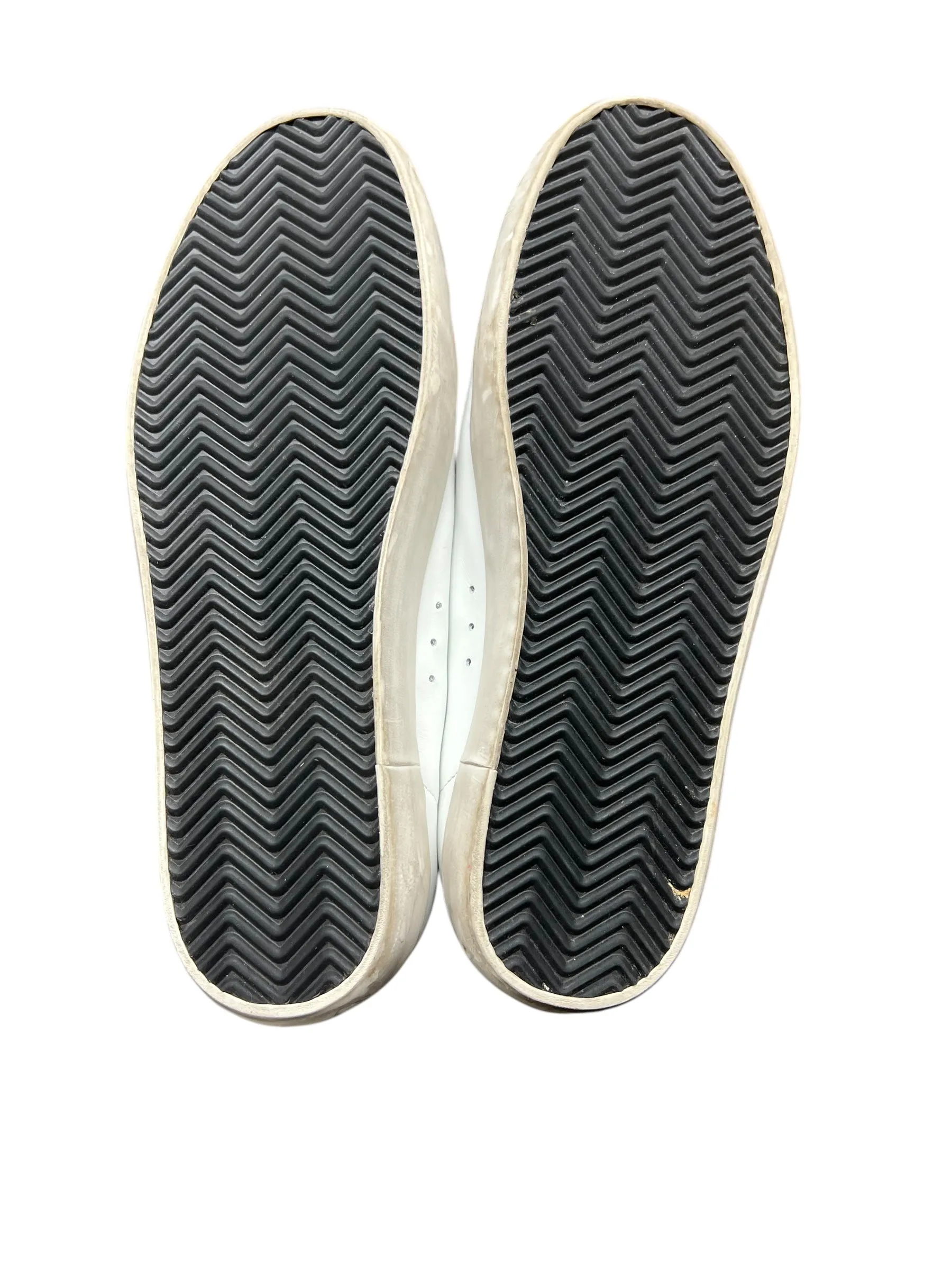Chaussures Sneakers Par Sam Edelman En Gris & Blanc, Taille : 8