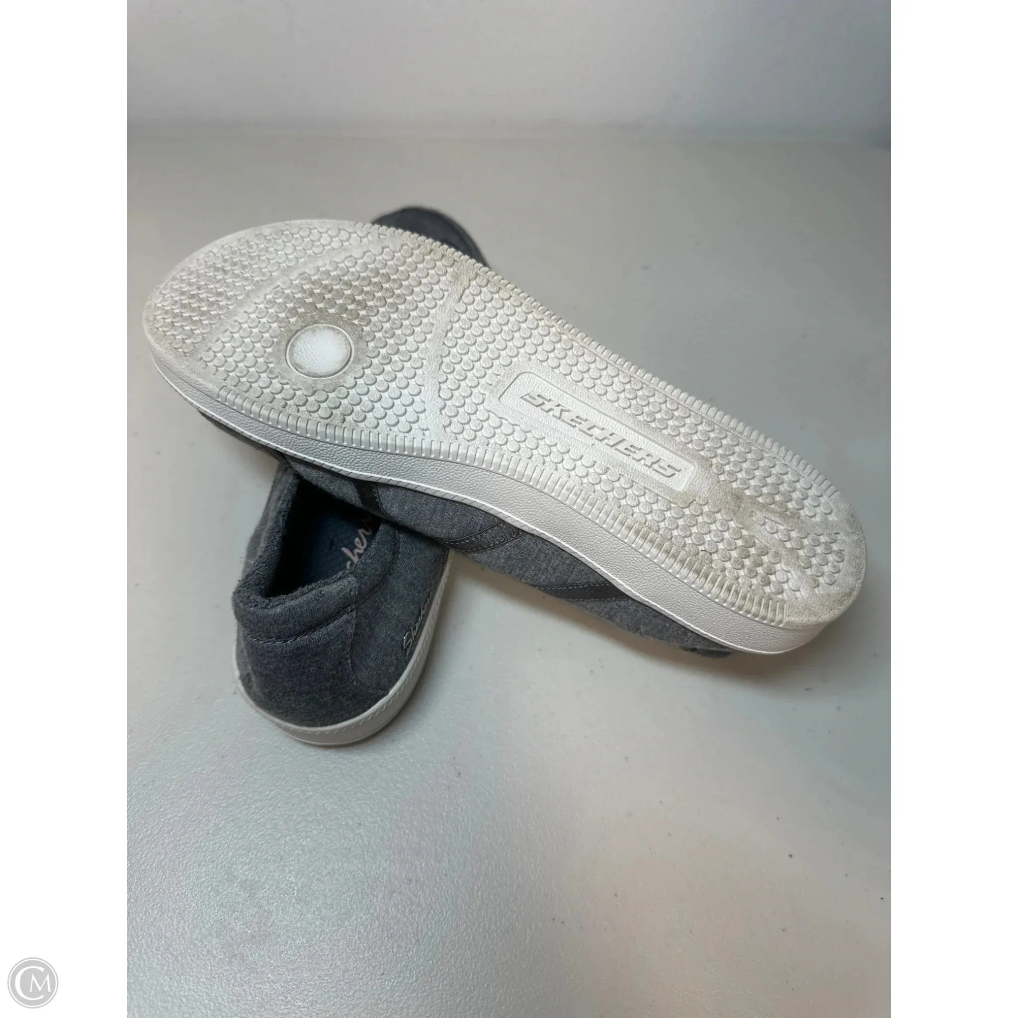 Chaussures Sneakers par Skechers en gris, Taille : 8.5