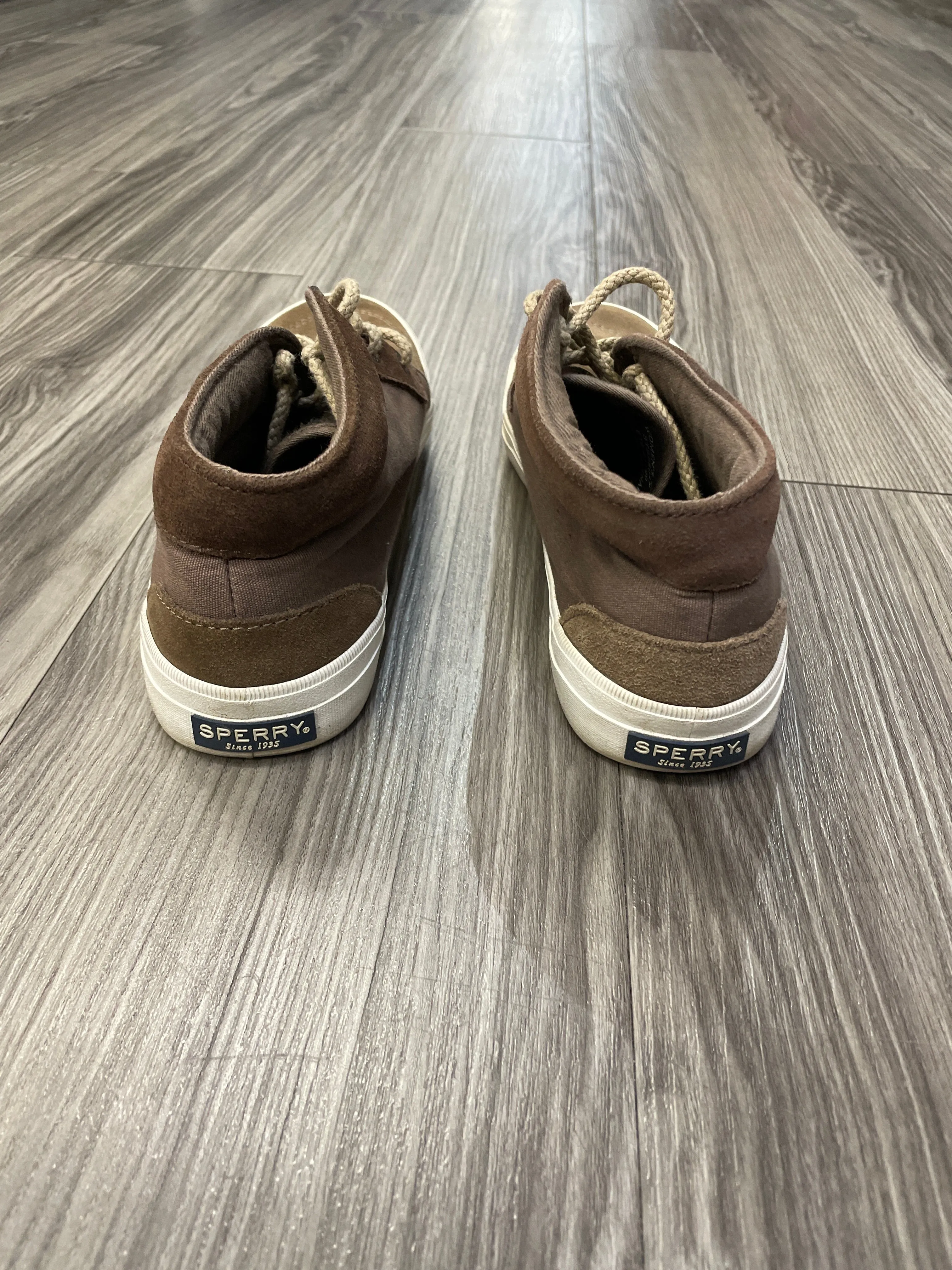 Chaussures Sneakers par Sperry en marron, Taille : 8.5