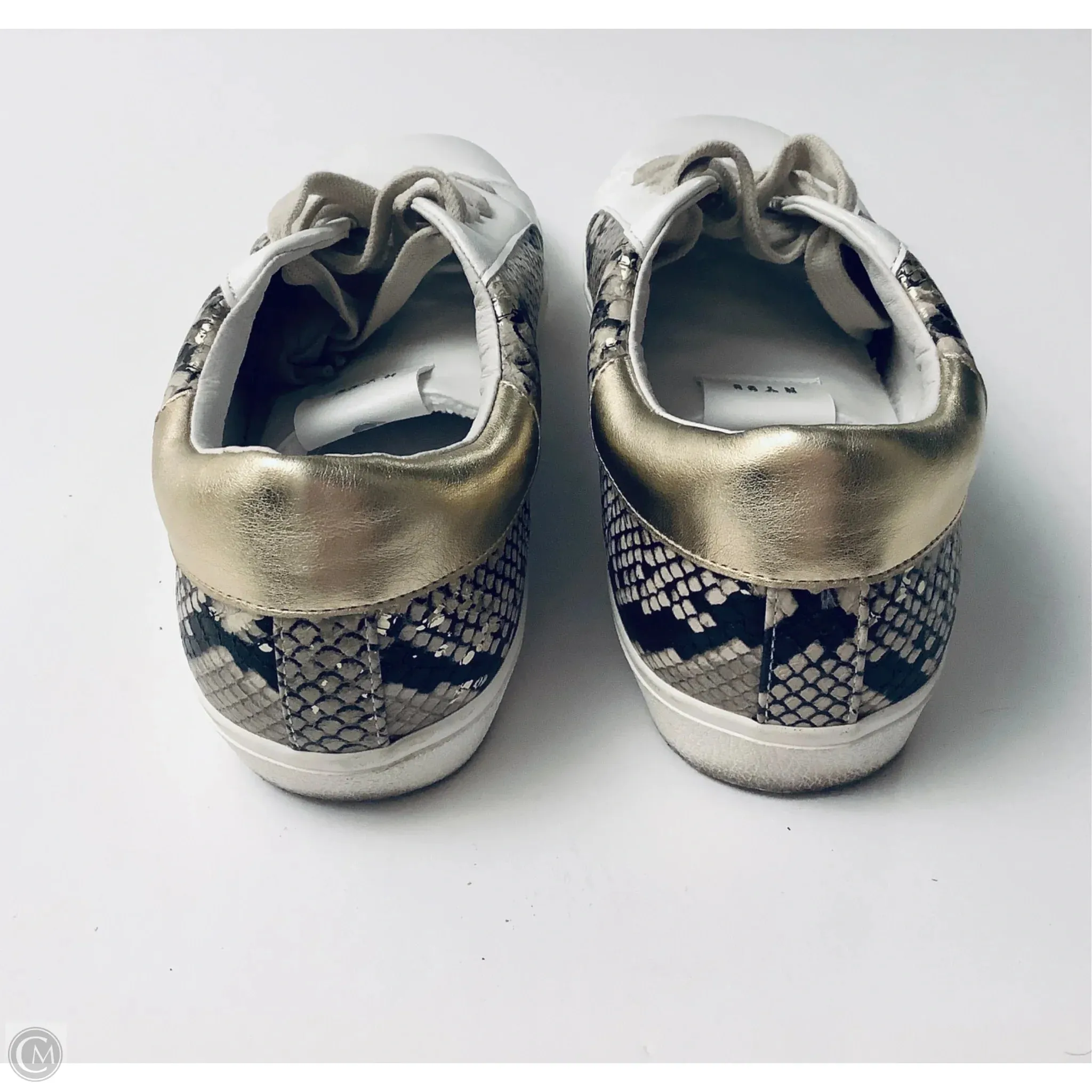 Chaussures Sneakers par Steve Madden en imprimé animal, Taille : 11