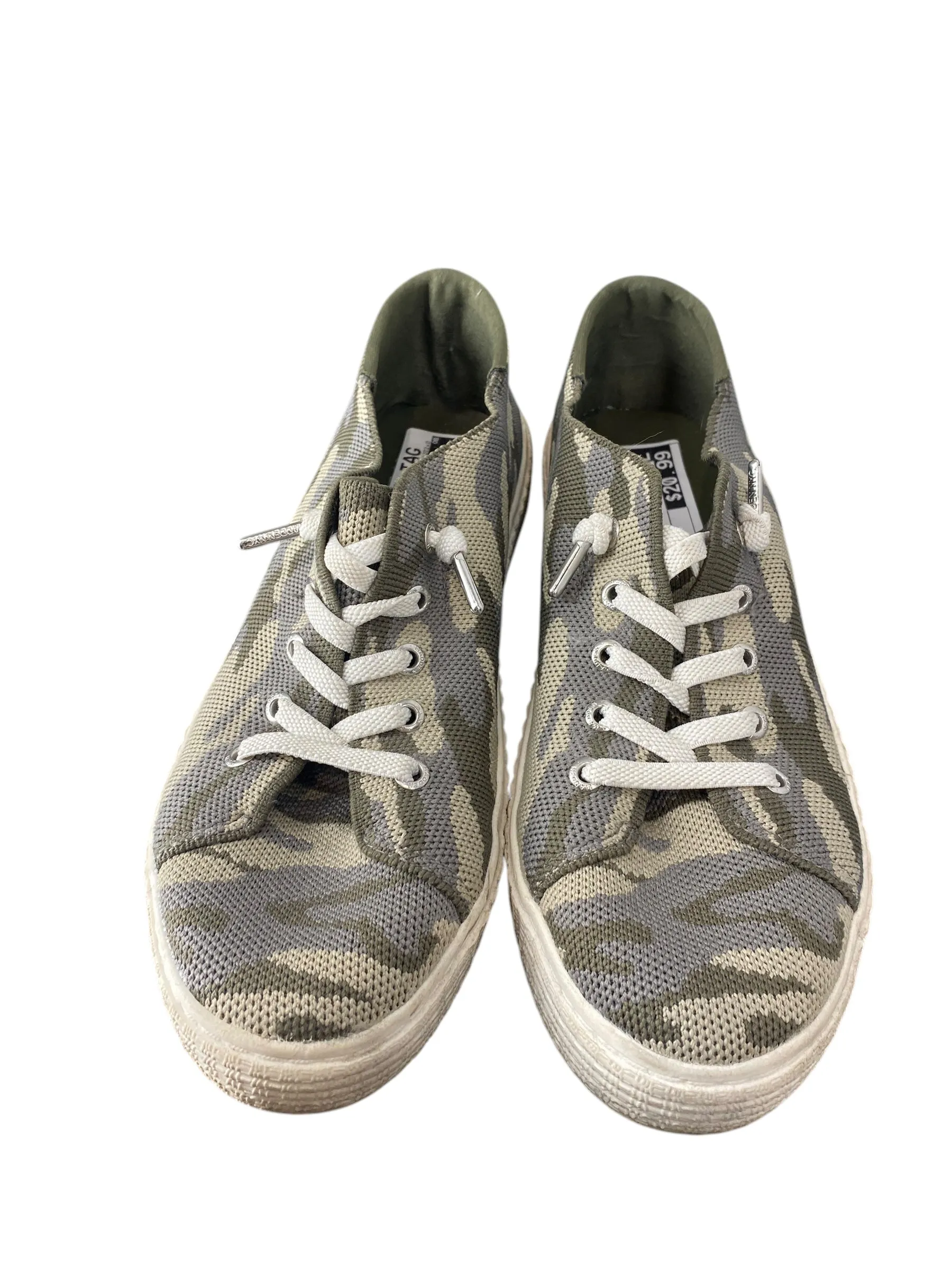 Chaussures Sneakers par Steve Madden en impression camouflage, taille : 8