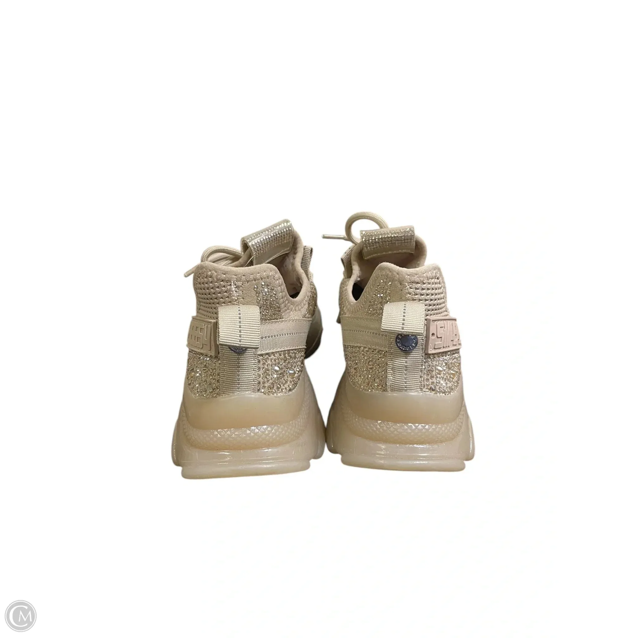 Chaussures Sneakers Par Steve Madden En Beige, Taille : 8.5
