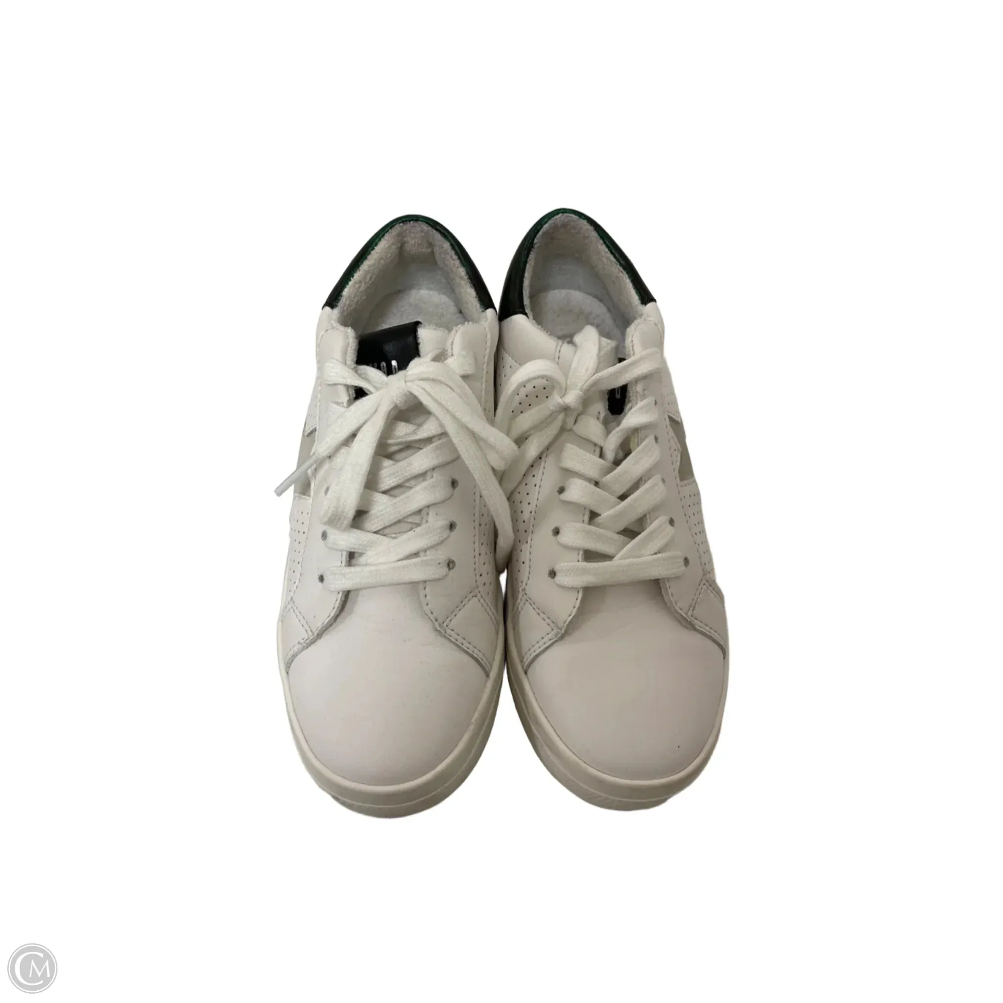 Chaussures Sneakers Par Steve Madden En Blanc, Taille : 6.5