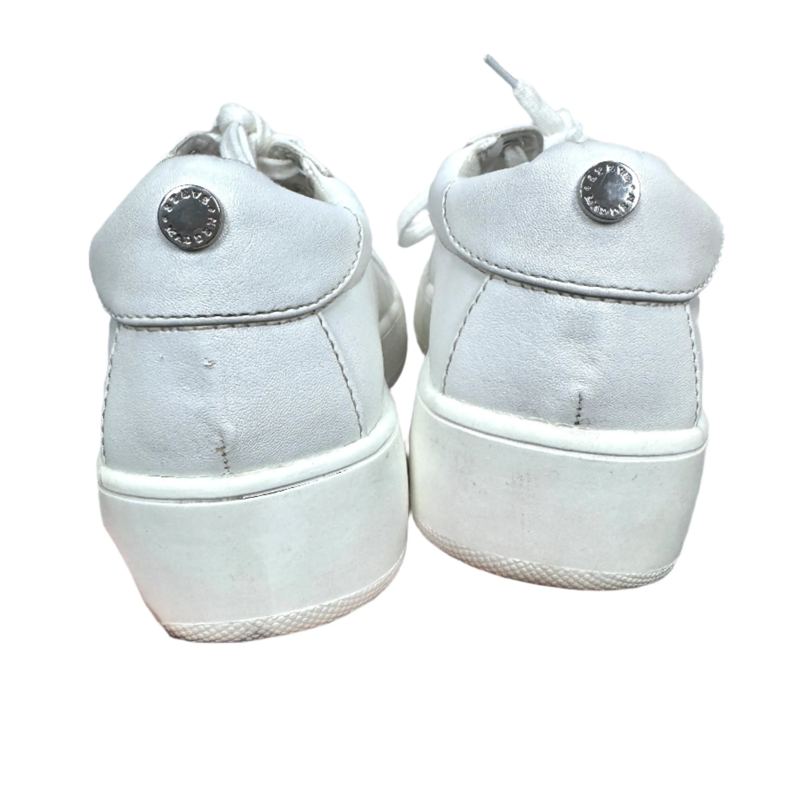 Chaussures Sneakers Par Steve Madden En Blanc, Taille : 9
