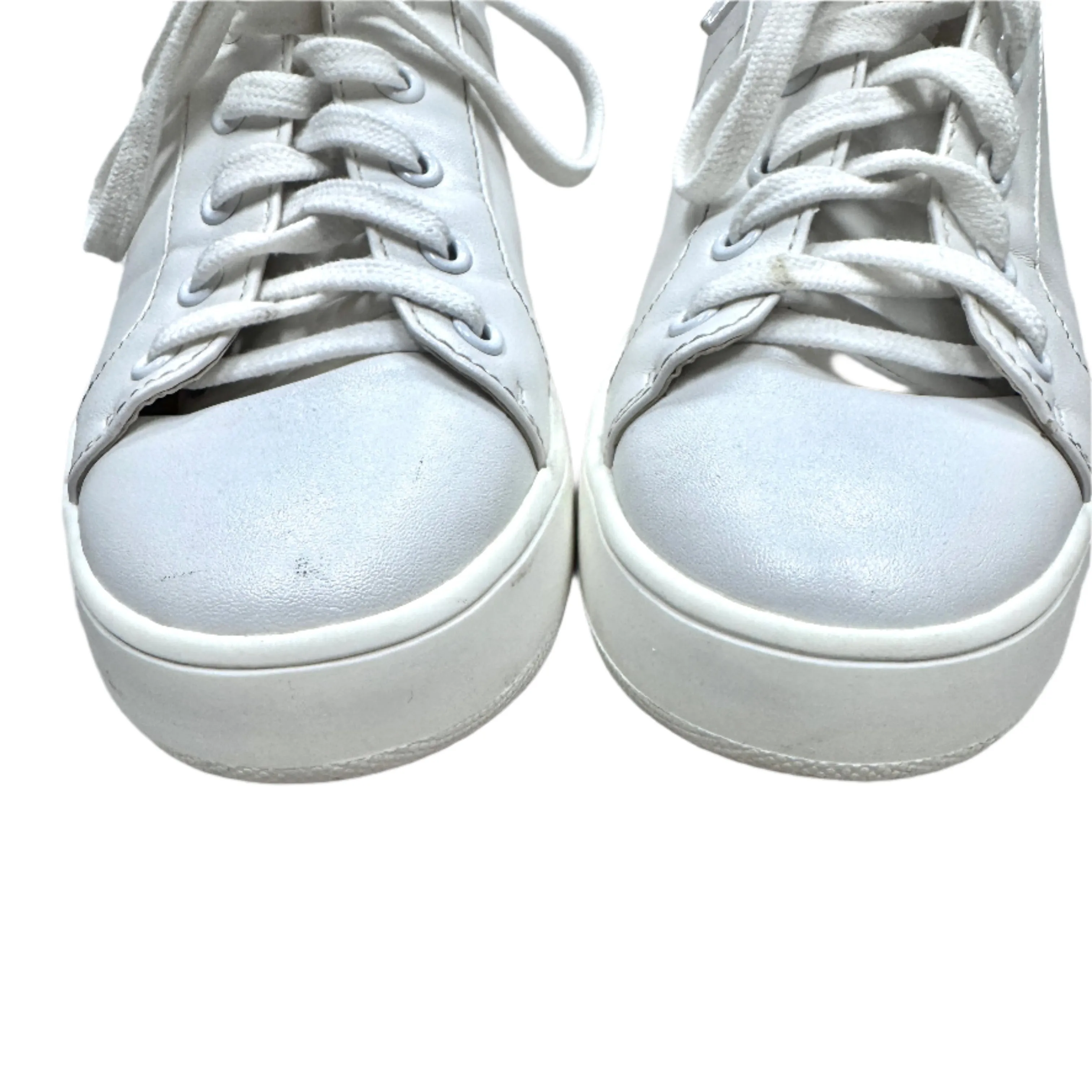 Chaussures Sneakers Par Steve Madden En Blanc, Taille : 9