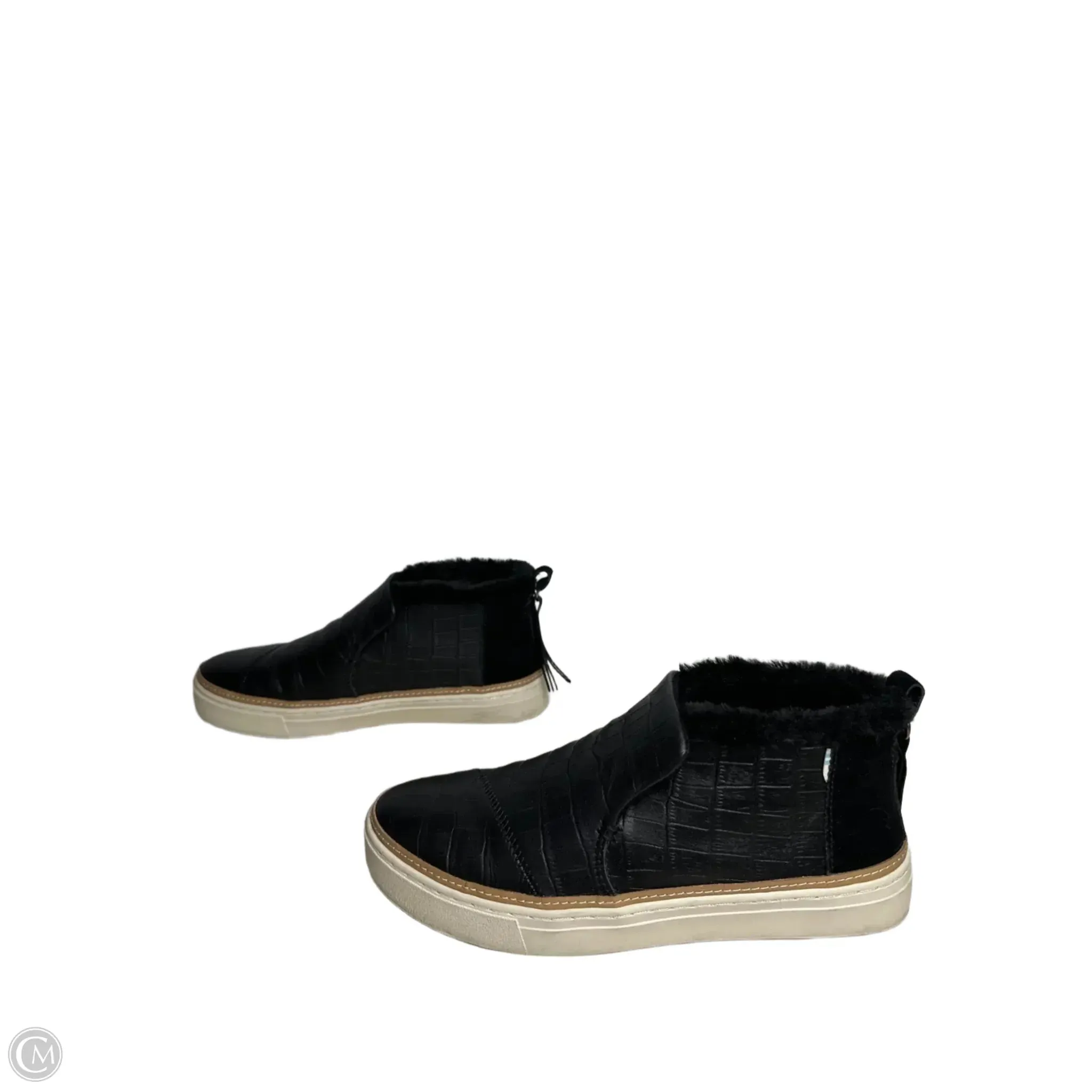 Chaussures Sneakers Par Toms En Noir, Taille : 8.5