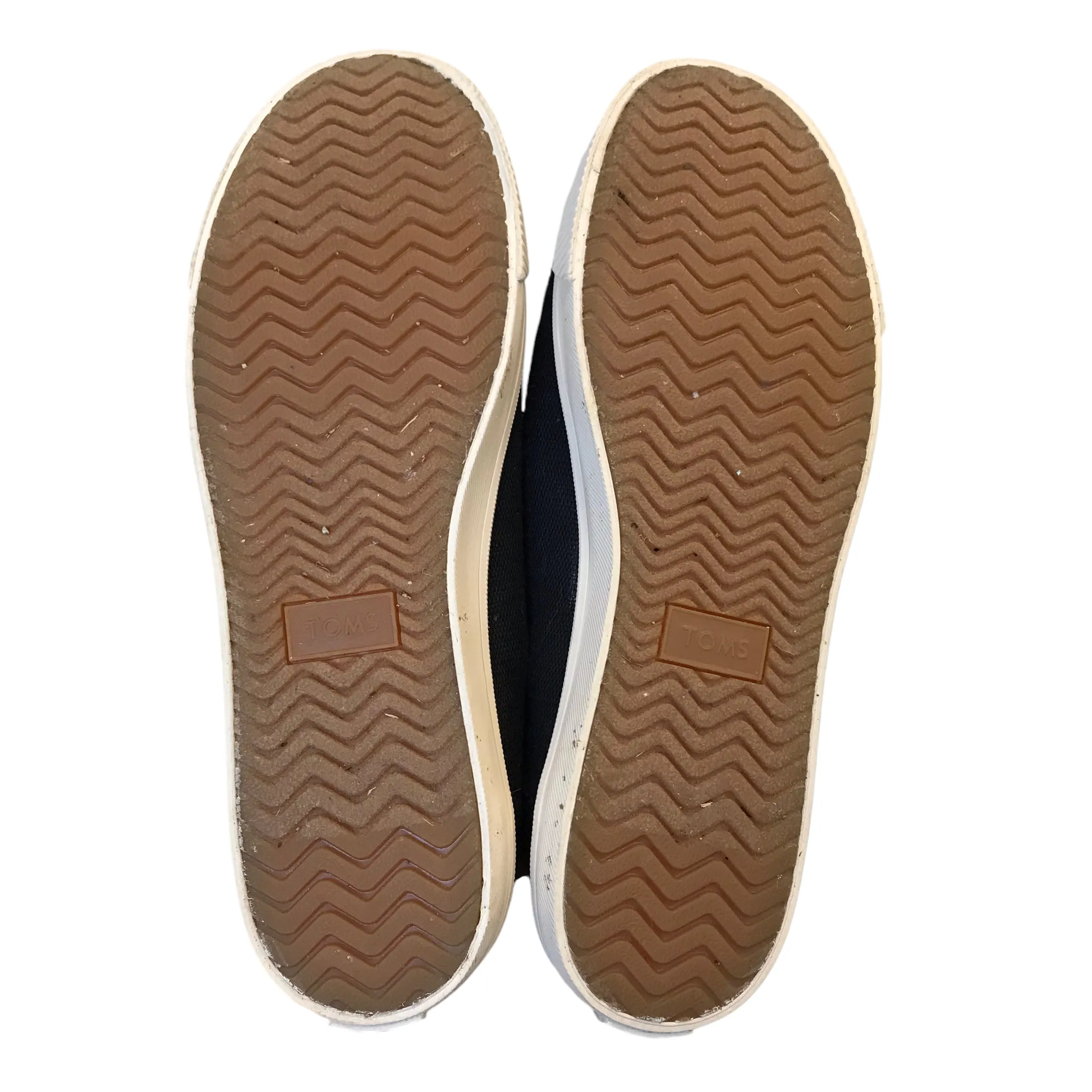 Chaussures Sneakers Par Toms En Noir, Taille : 8
