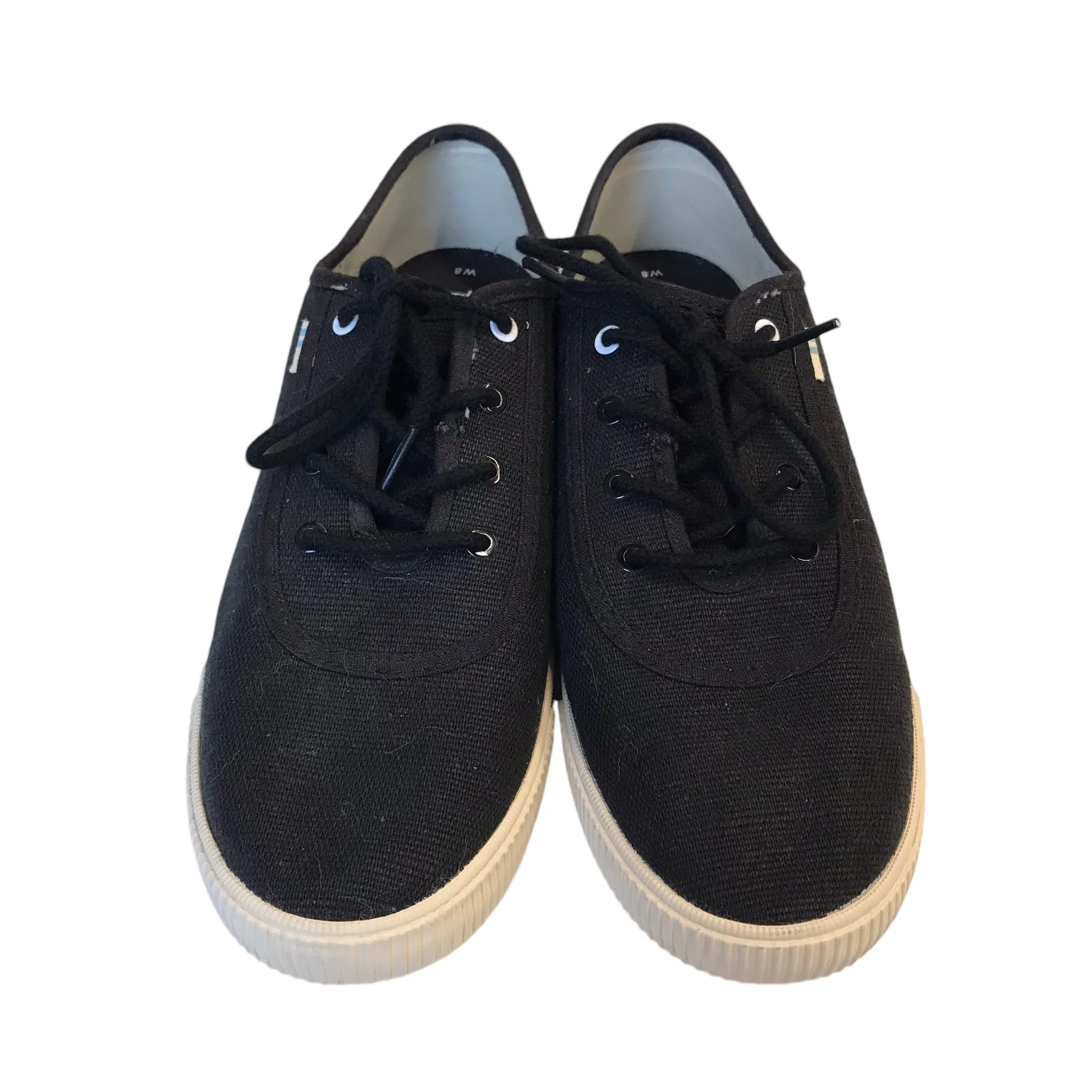 Chaussures Sneakers Par Toms En Noir, Taille : 8