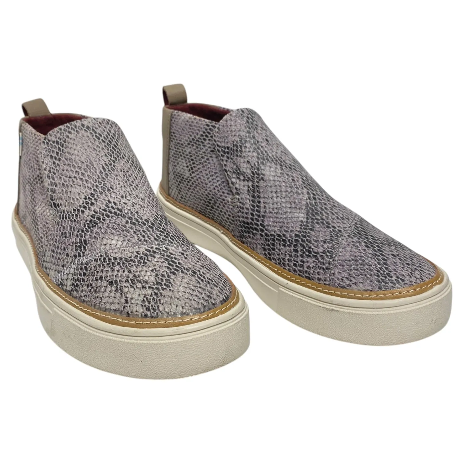 Chaussures Sneakers By Toms en imprimé serpent, taille : 6