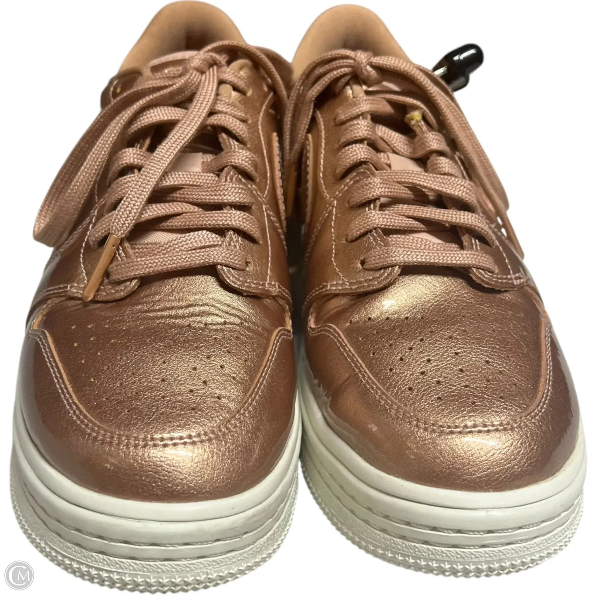 Chaussures Sneakers Plateforme Par Nike En Rose & Jaune, Taille : 8