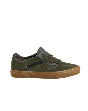 Chaussures Skate Rowley en Vert & Gomme