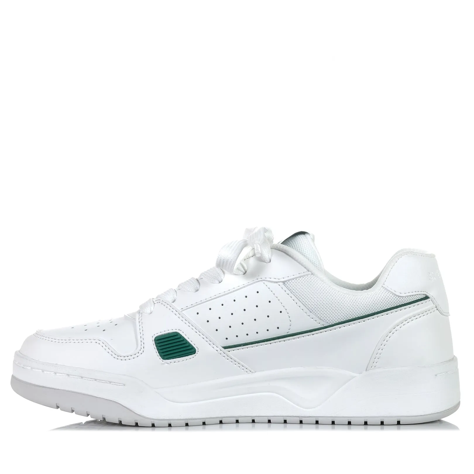 Skechers Koopa Court - Tiebreak 183250 Chaussures Blanc/Vert_Skechers