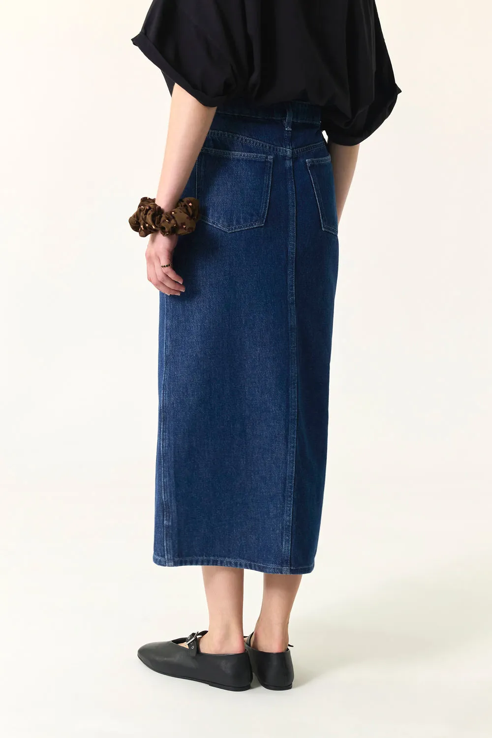 Jupe Louria Indigo Vêtements_Des-Petits-Hauts