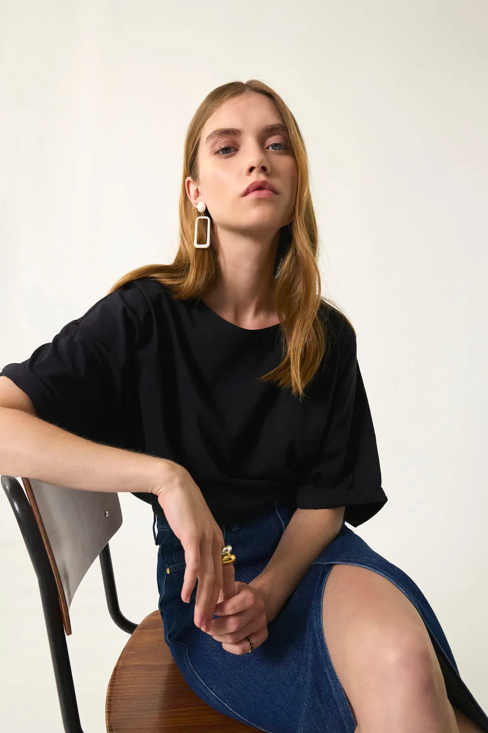 Jupe Louria Indigo Vêtements_Des-Petits-Hauts