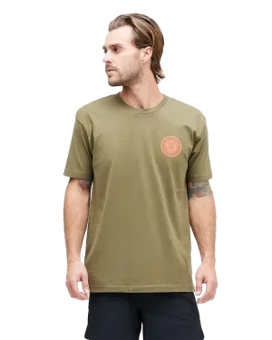 T-shirt Gyrate de Stance Clothing en vert militaire