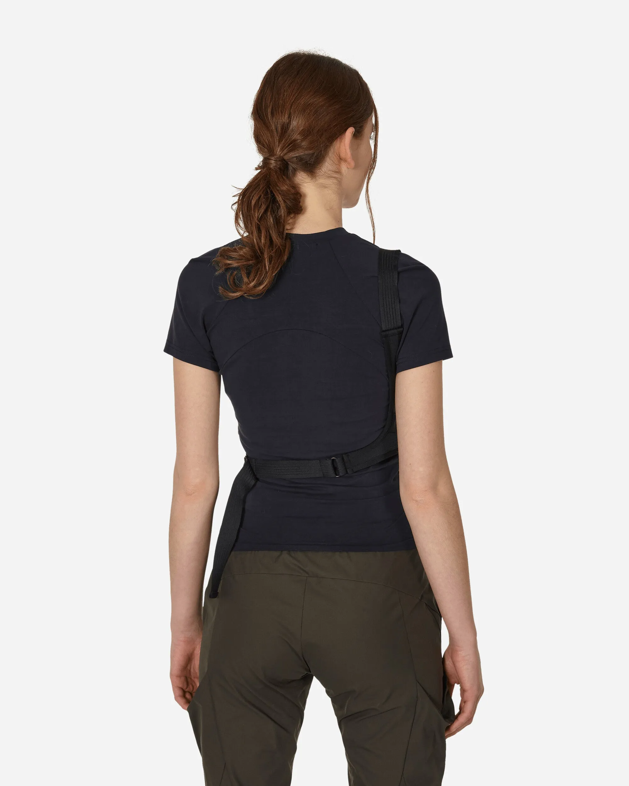 T-shirt à bandes Navy