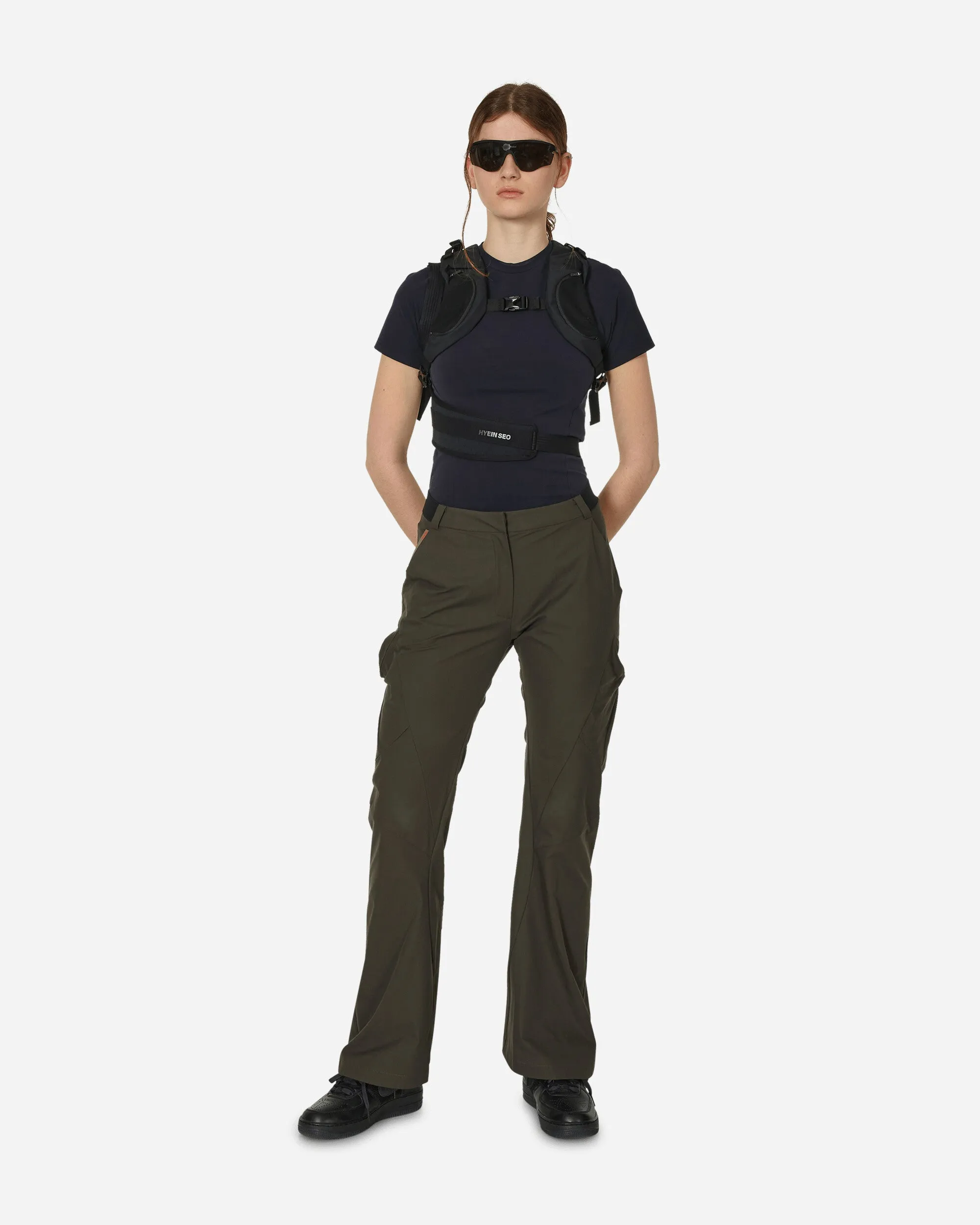 T-shirt à bandes Navy