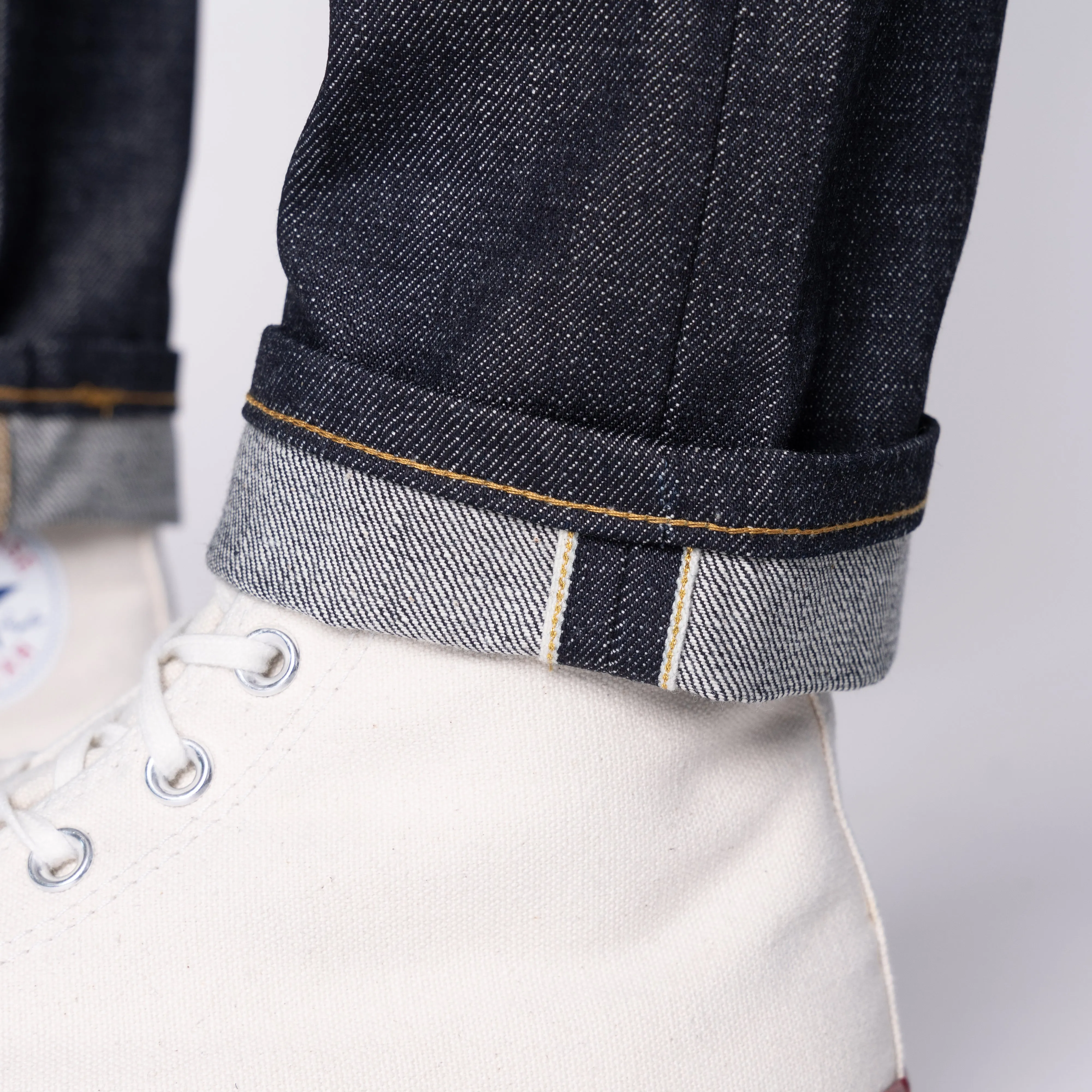 Super Guy - Jeans Selvedge en Or Véritable Deadstock